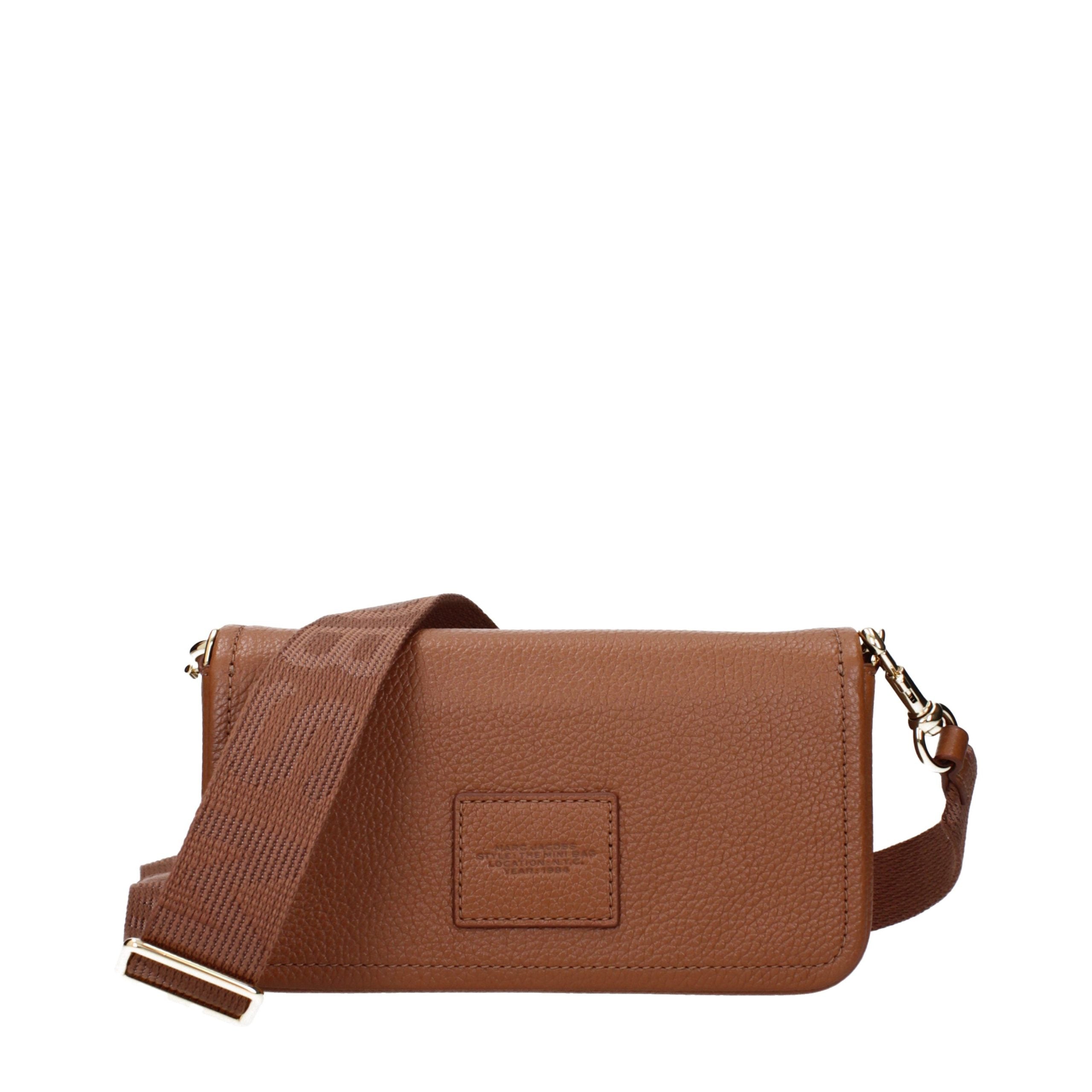Marc Jacobs Brown Leather Crossbody Bag Marc Jacobs