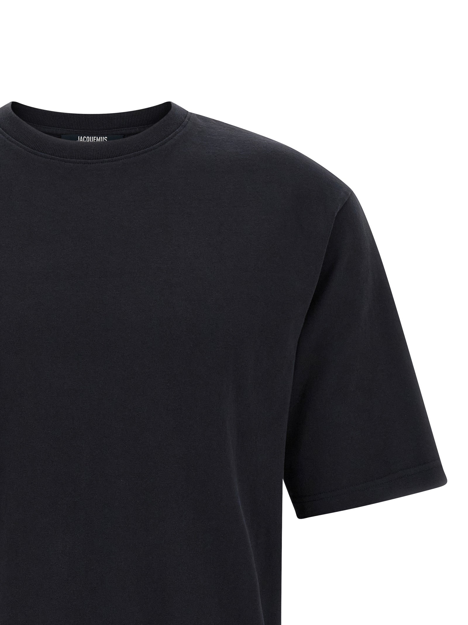 Jacquemus Blue Cotton T-Shirt