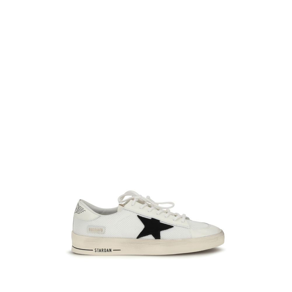 Golden Goose White Calf Leather Bos Taurus Sneakers Golden Goose