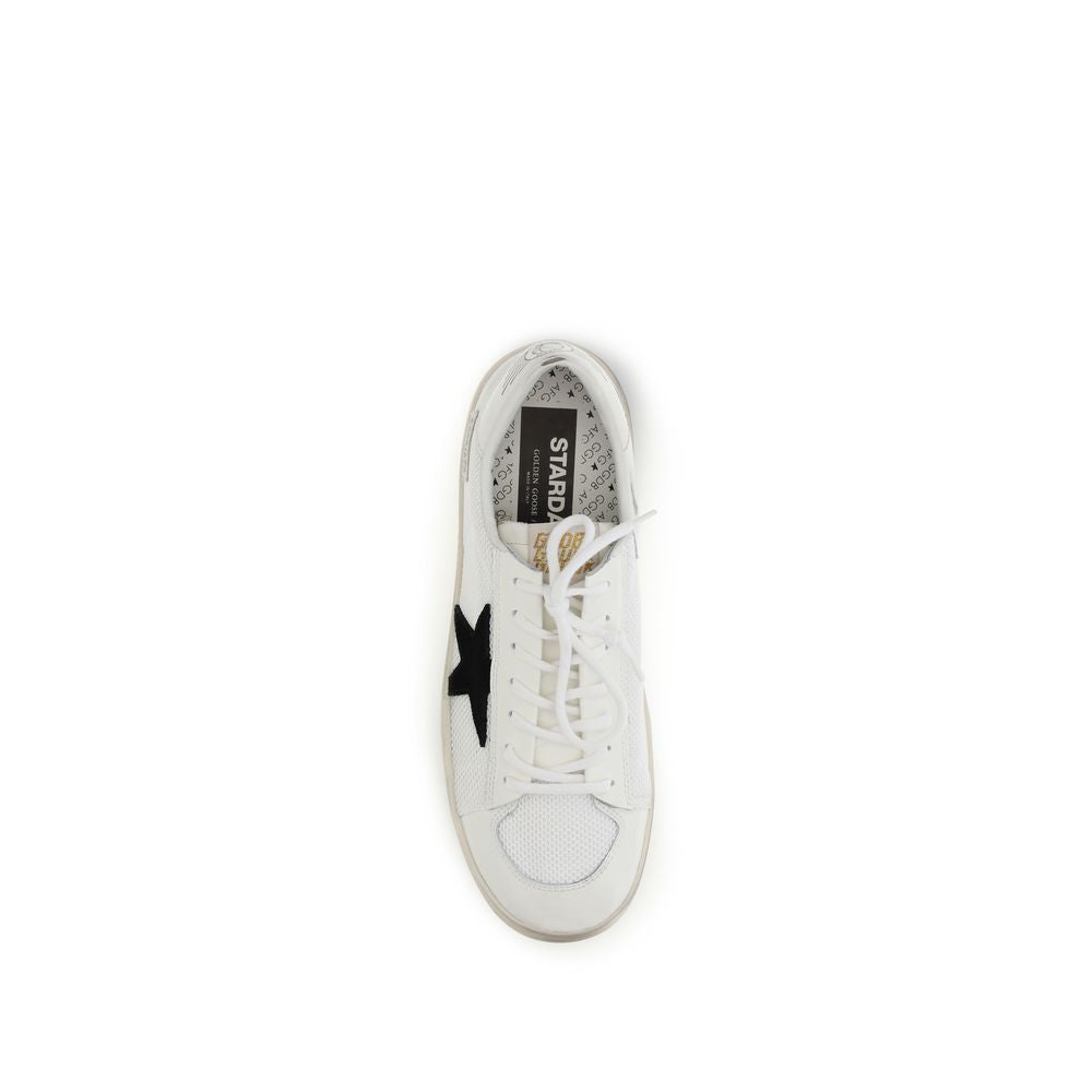 Golden Goose White Calf Leather Bos Taurus Sneakers Golden Goose