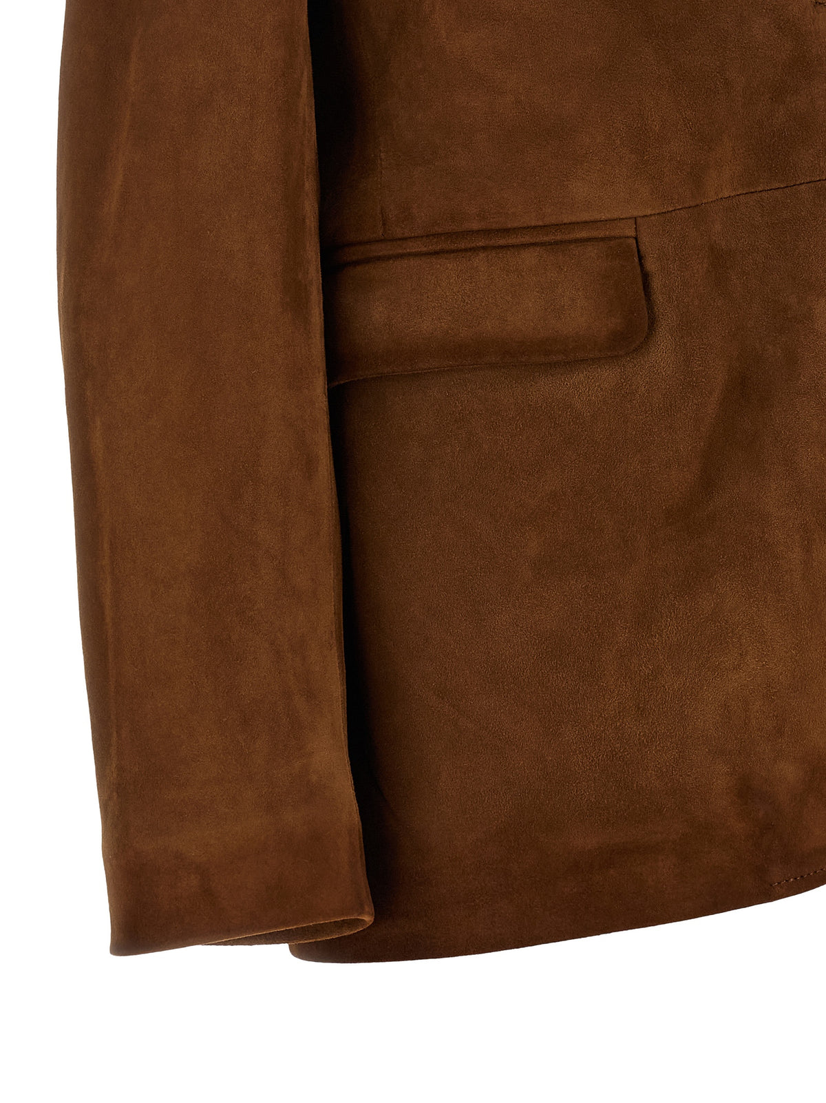 Golden Goose Brown Leather Jackets