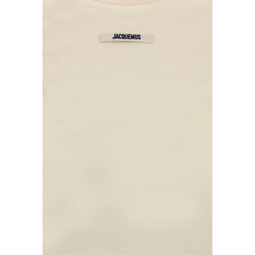 Jacquemus Beige Cotton Long Sleeve T-Shirt Jacquemus