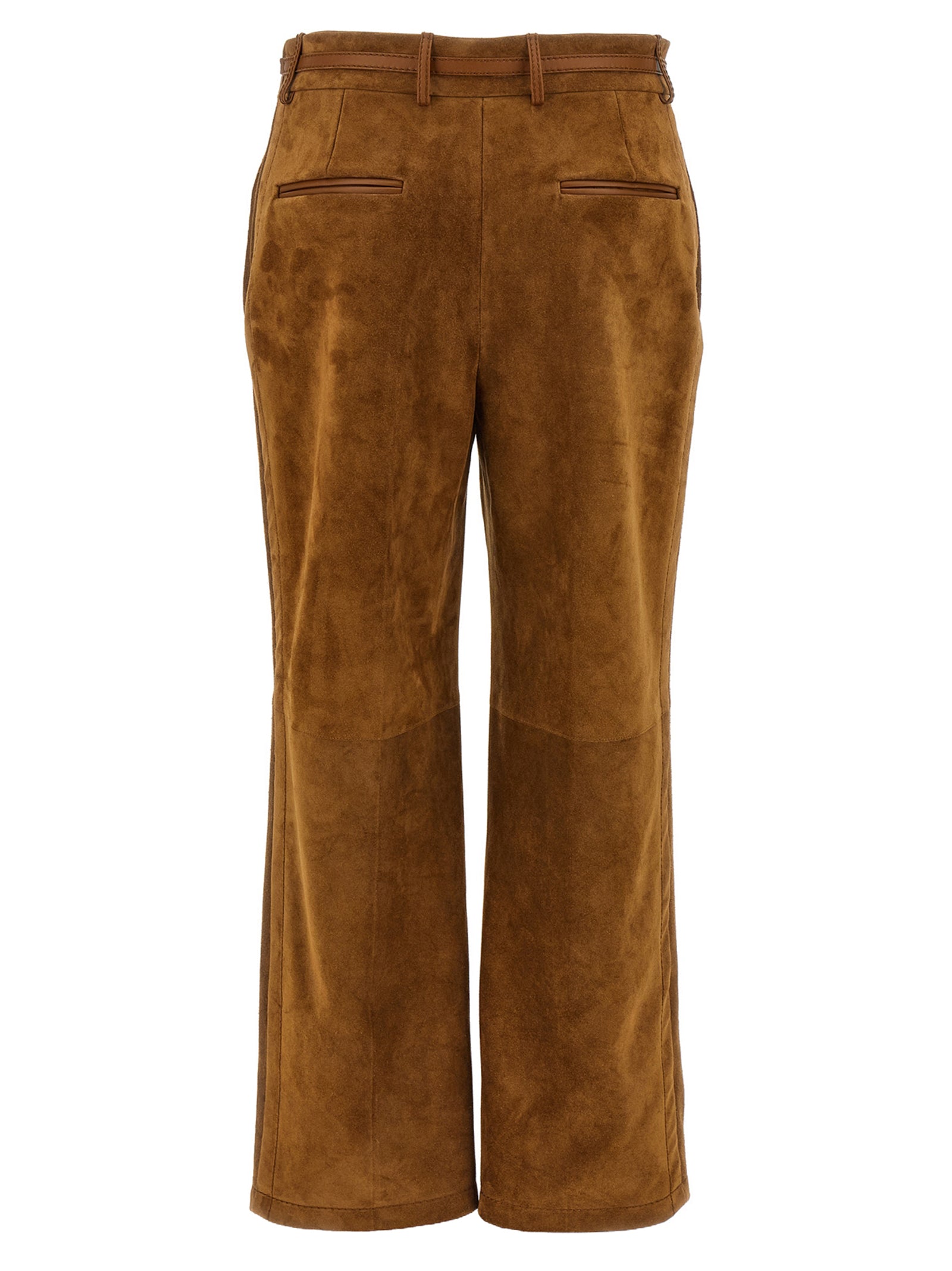 Gucci Brown Calfskin Pants Gucci