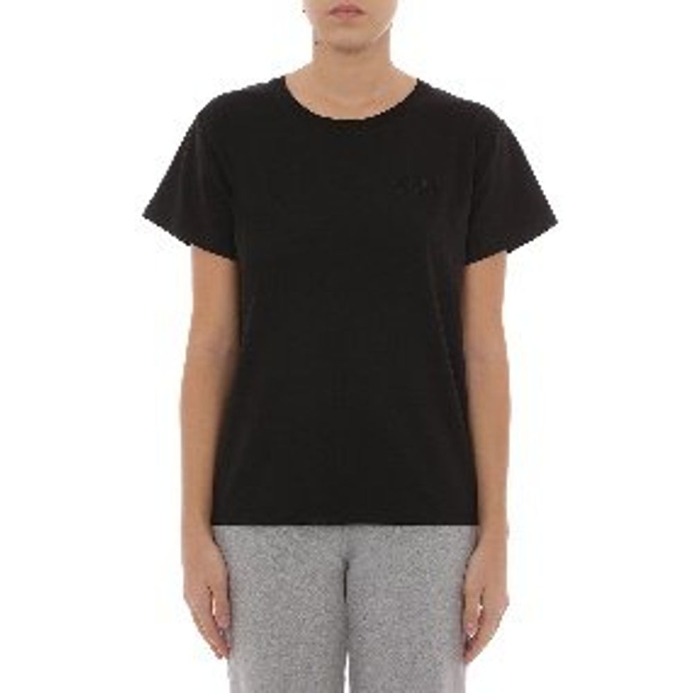 Moschino Black Cotton T-Shirt Moschino
