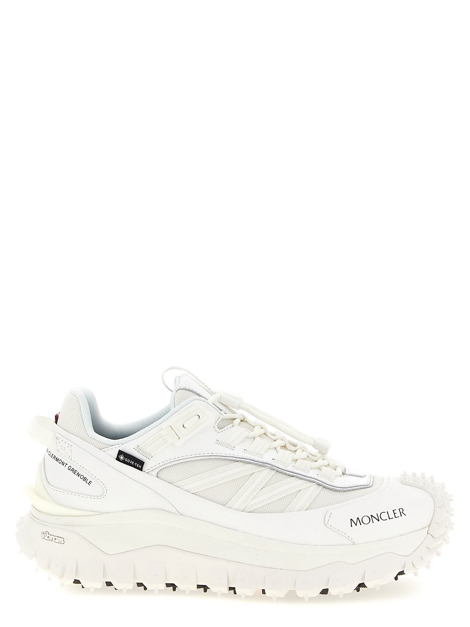Moncler White Polyamide Athletic Sneakers Moncler