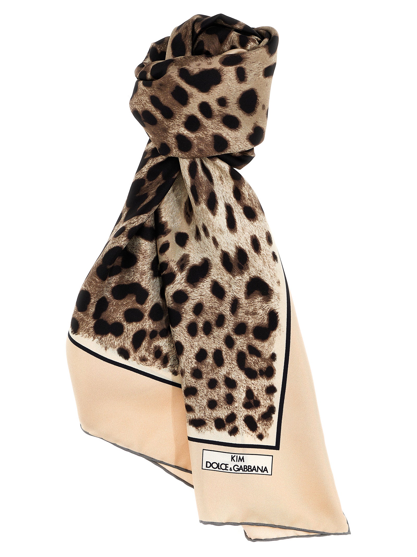 Dolce & Gabbana Multicolor Silk Scarf Dolce & Gabbana