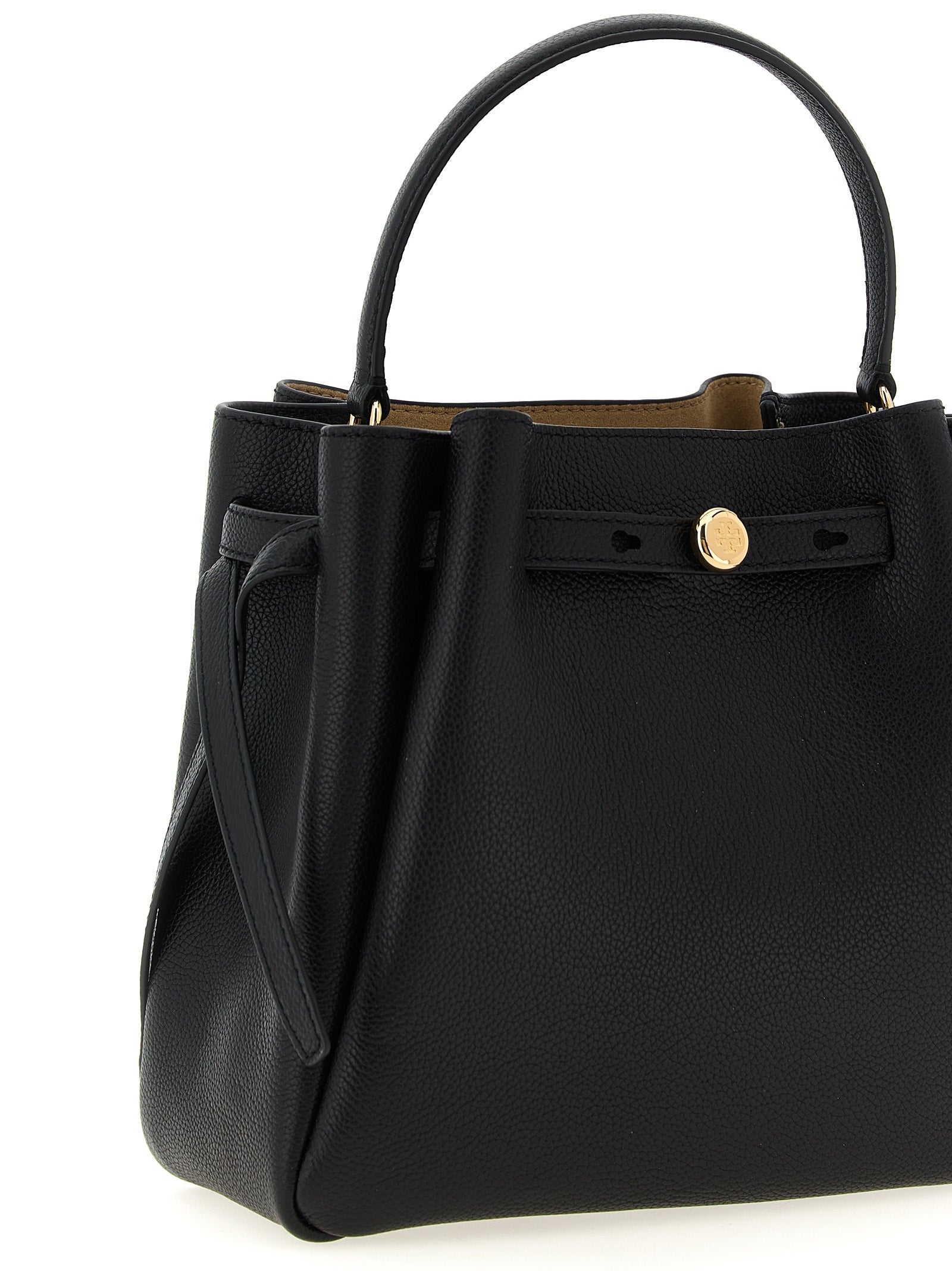 Tory Burch Black Cowhide Handbag Tory Burch