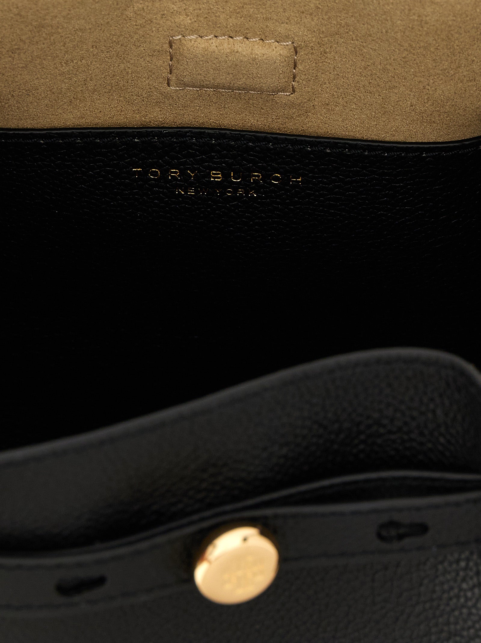 Tory Burch Black Cowhide Handbag Tory Burch
