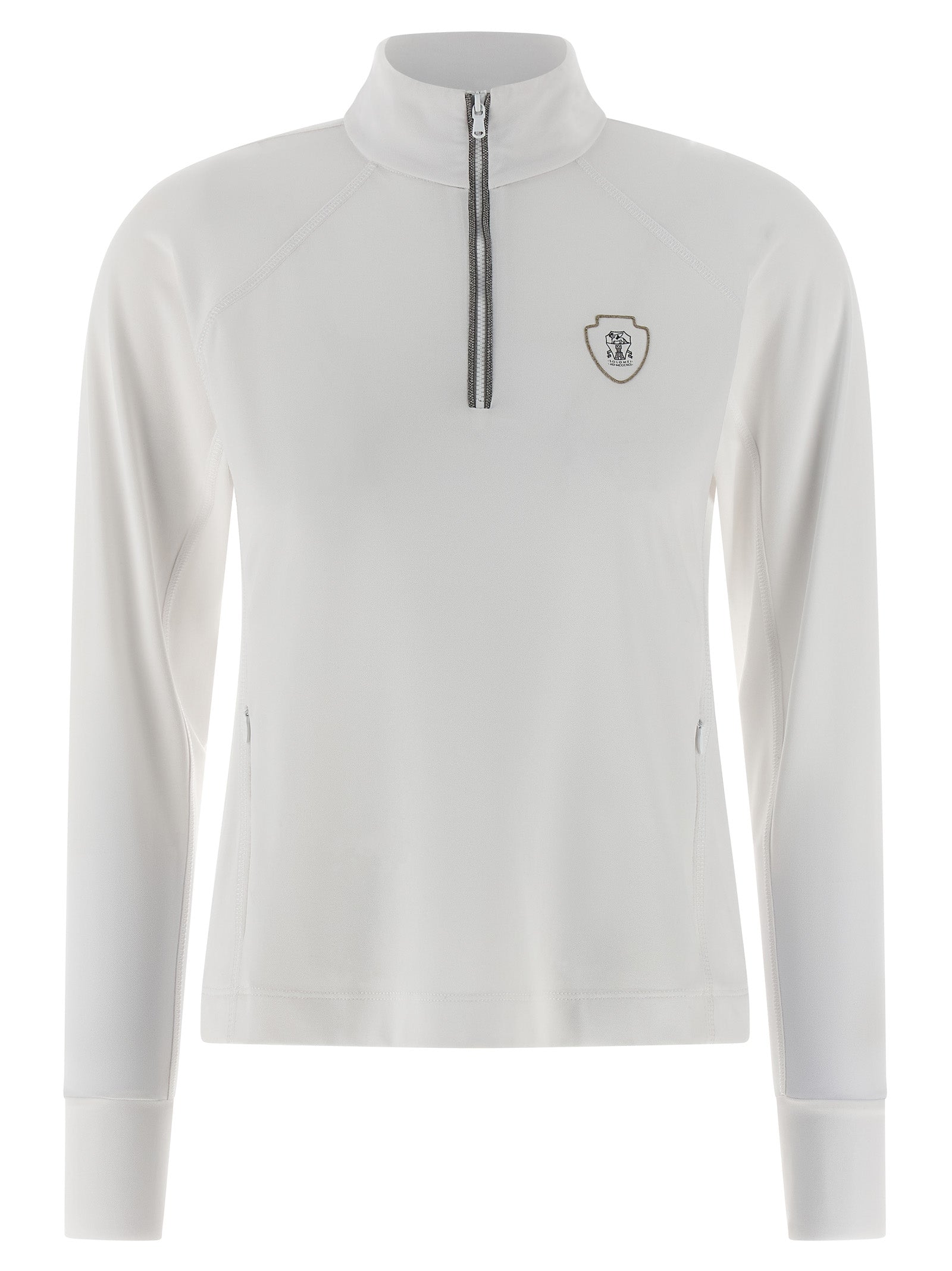 Brunello Cucinelli White Polyamide Cardigan Brunello Cucinelli