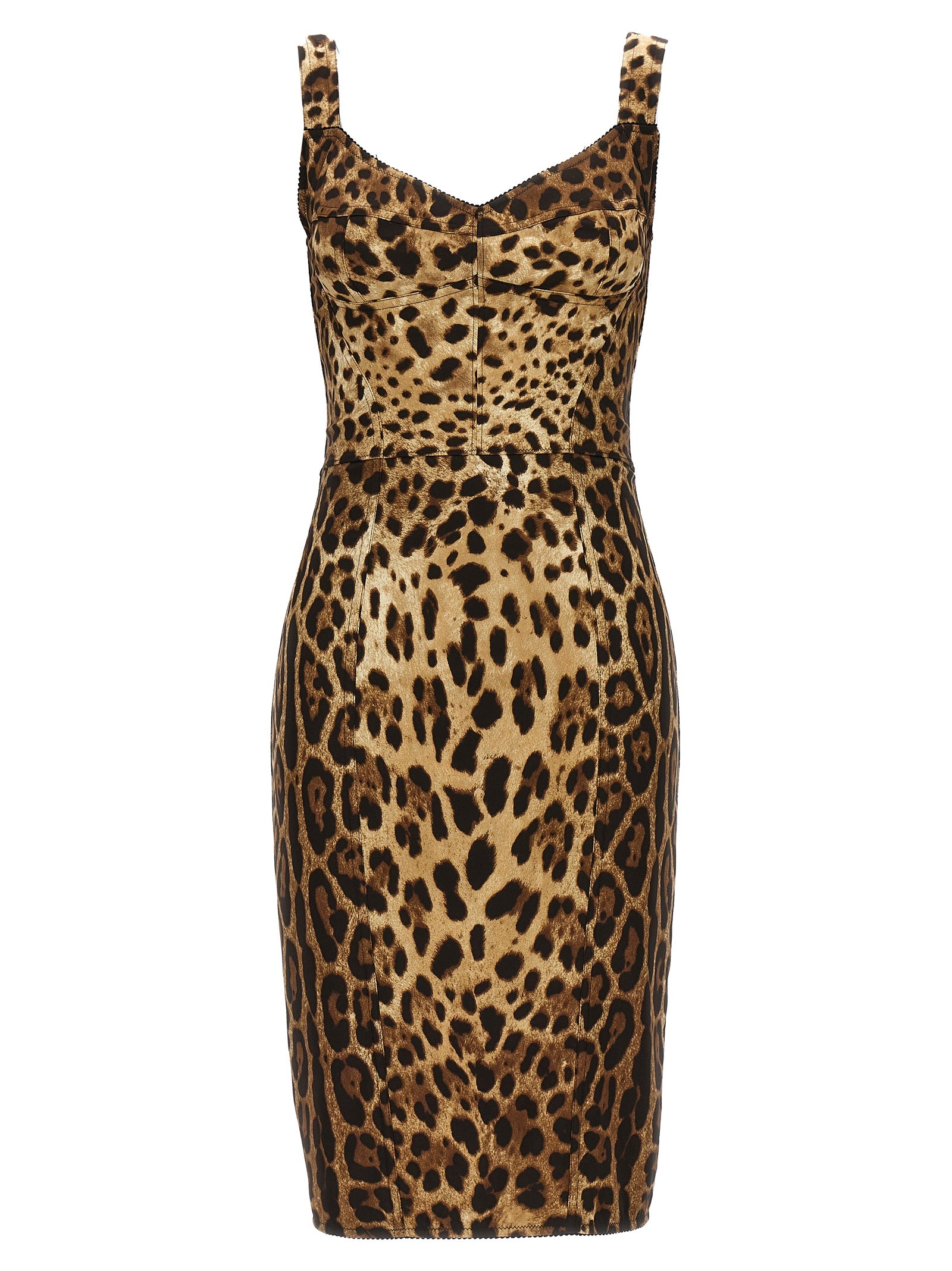 Dolce & Gabbana Multicolor Silk Cocktail Dress Dolce & Gabbana