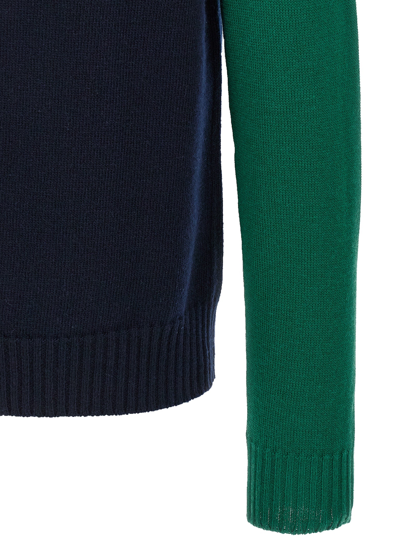 Valentino Garavani Blue Virgin Wool Cardigan Valentino Garavani