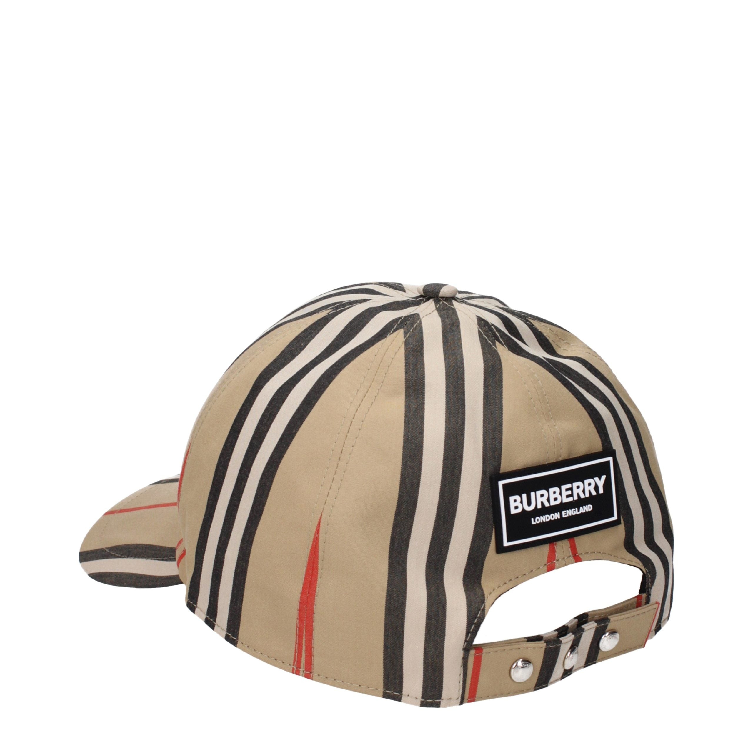 Burberry Beige Cotton Cap (Baseball Hat) Burberry