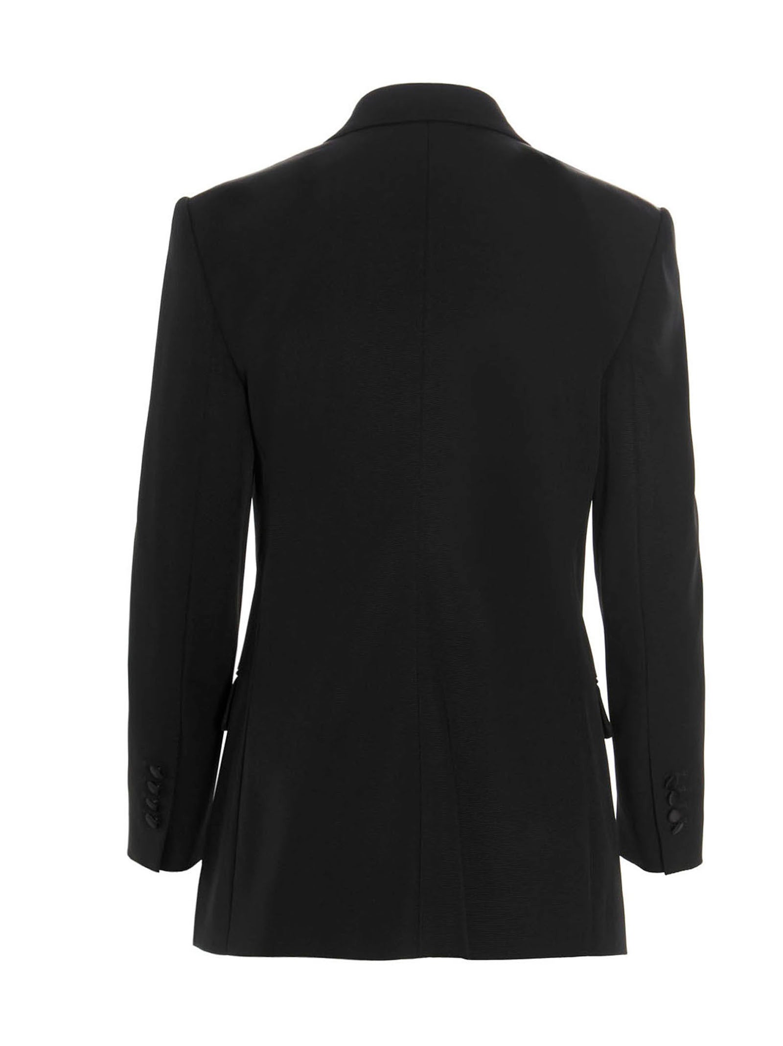 Dolce & Gabbana Black Acetate Blazer Dolce & Gabbana