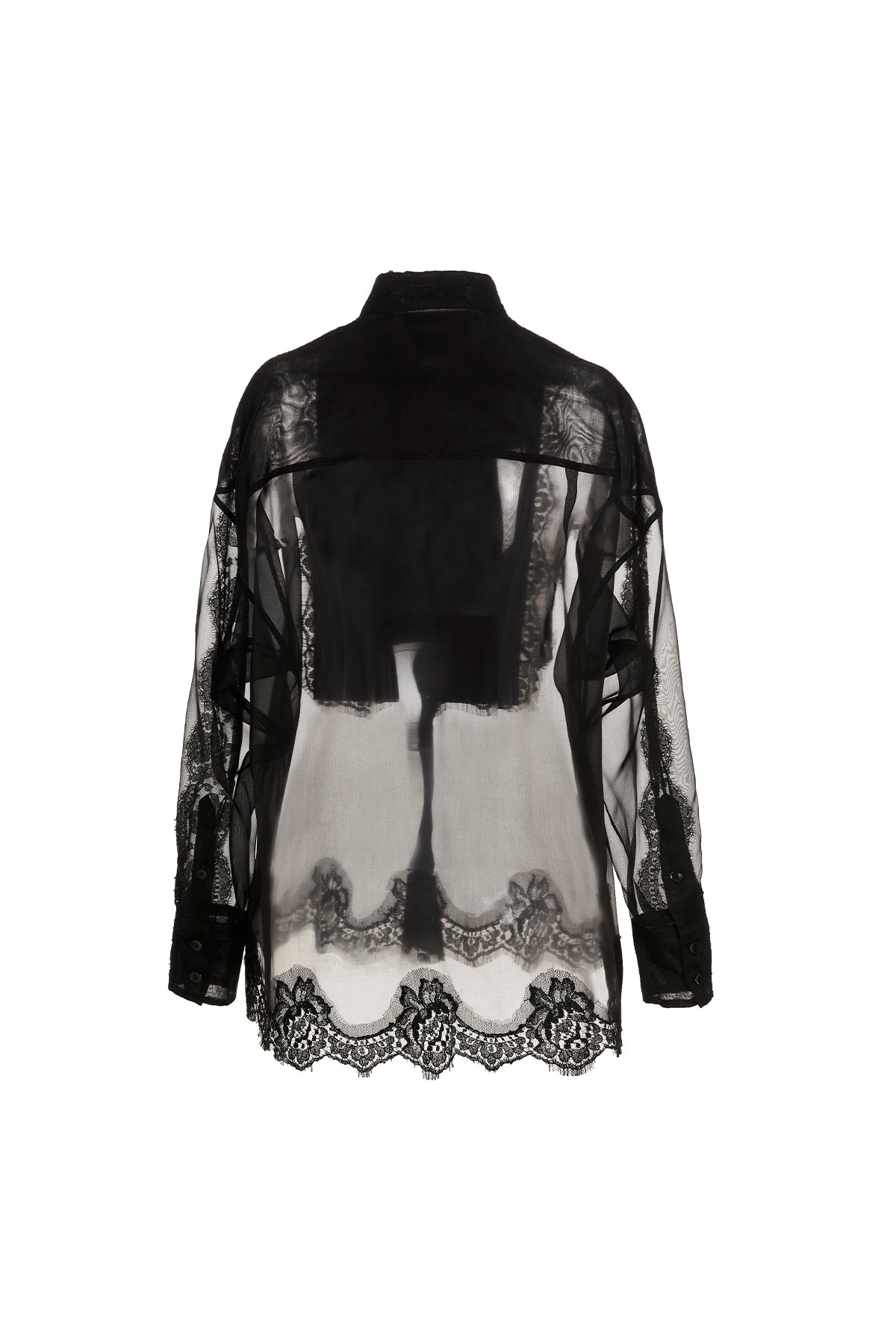 Dolce & Gabbana Black Silk Blouse Dolce & Gabbana
