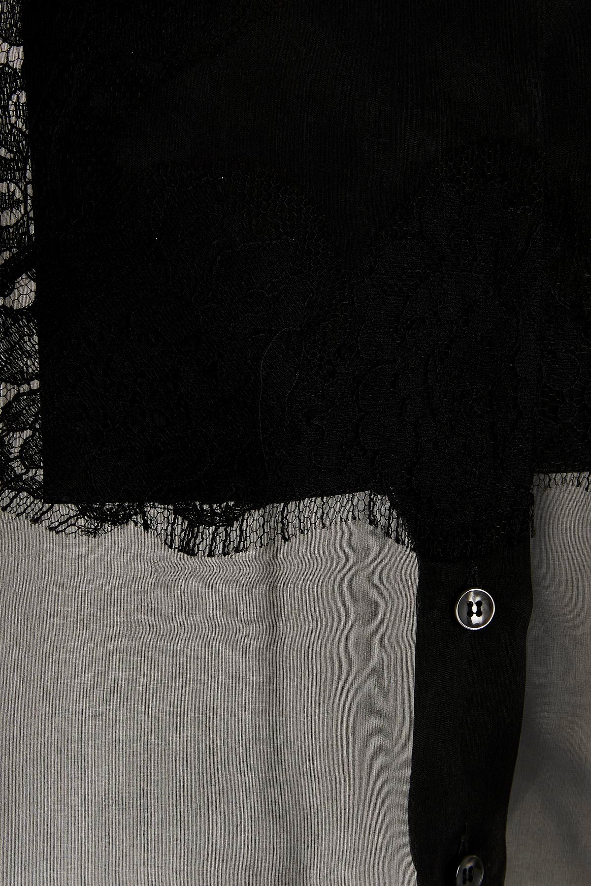 Dolce & Gabbana Black Silk Blouse Dolce & Gabbana