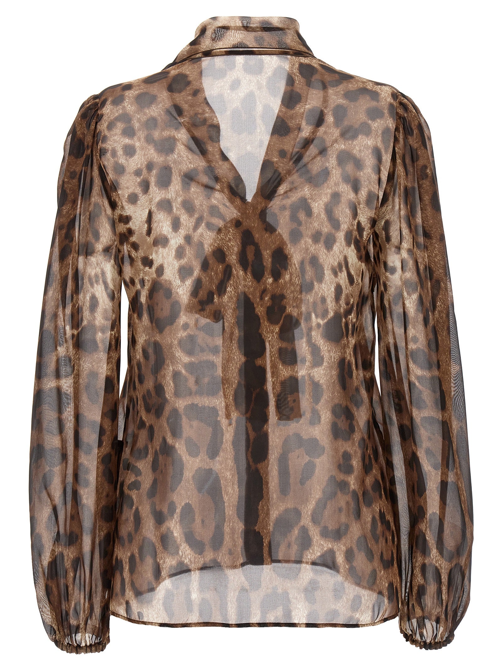 Dolce & Gabbana Multicolor Silk Blouse Dolce & Gabbana