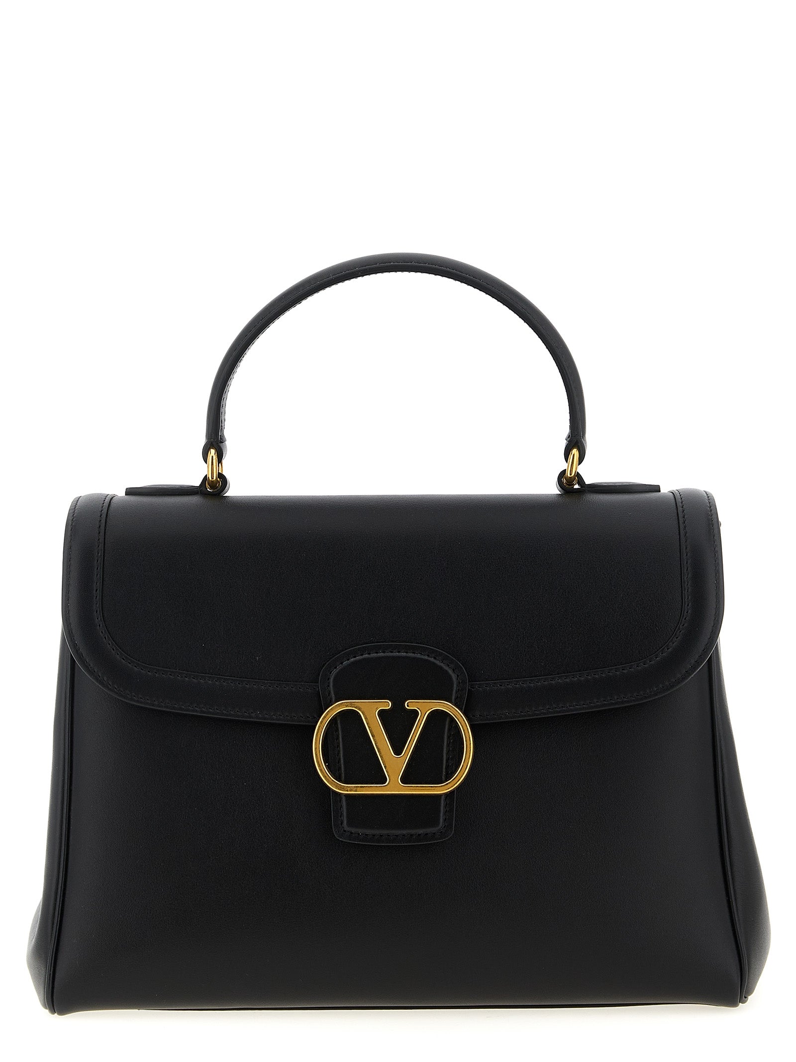 Valentino Garavani Black Calfskin Handbag Valentino Garavani