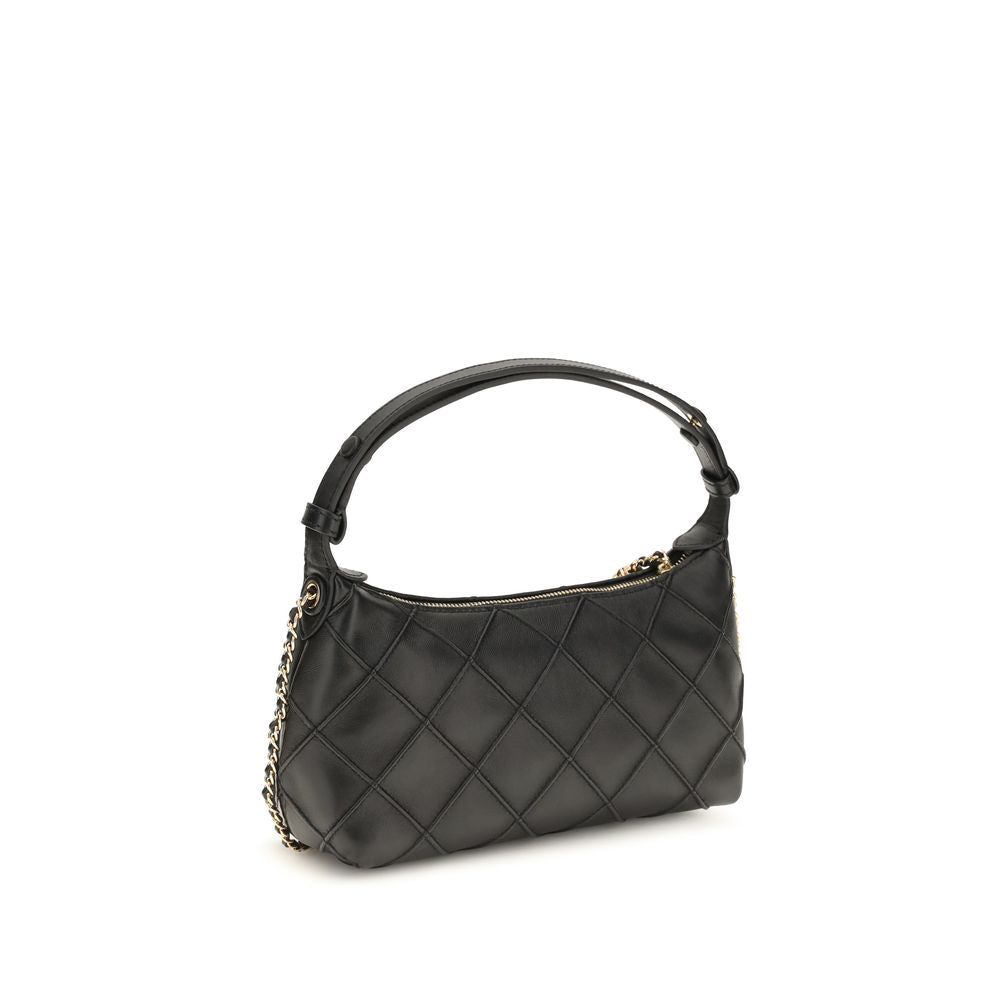 Tory Burch Black Calf Leather Bos Taurus Handbag Tory Burch