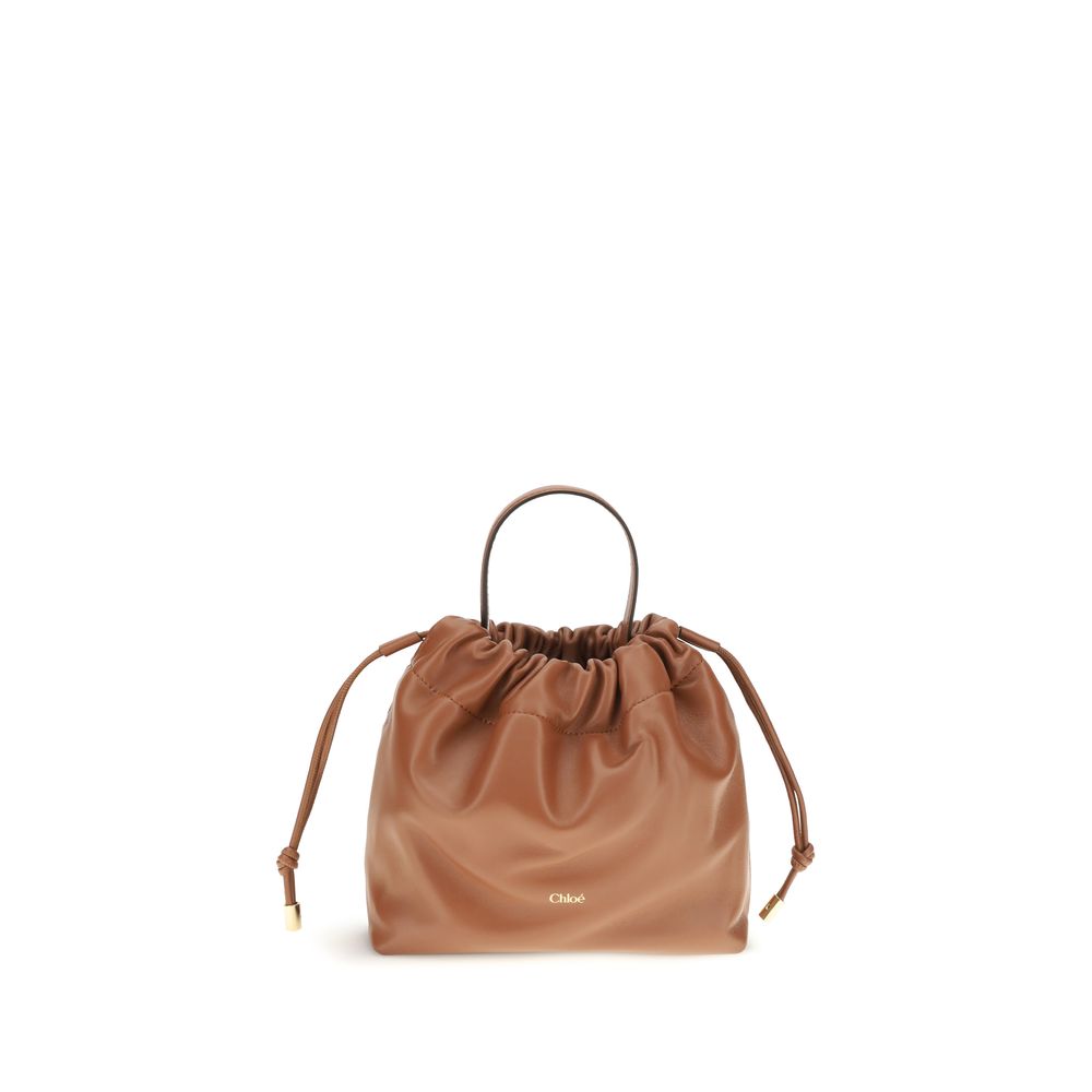 Chloé Brown Lamb Ovis Aries Aries Shoulder Bag Chloé