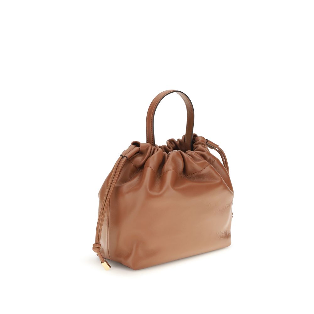 Chloé Brown Lamb Ovis Aries Aries Shoulder Bag Chloé