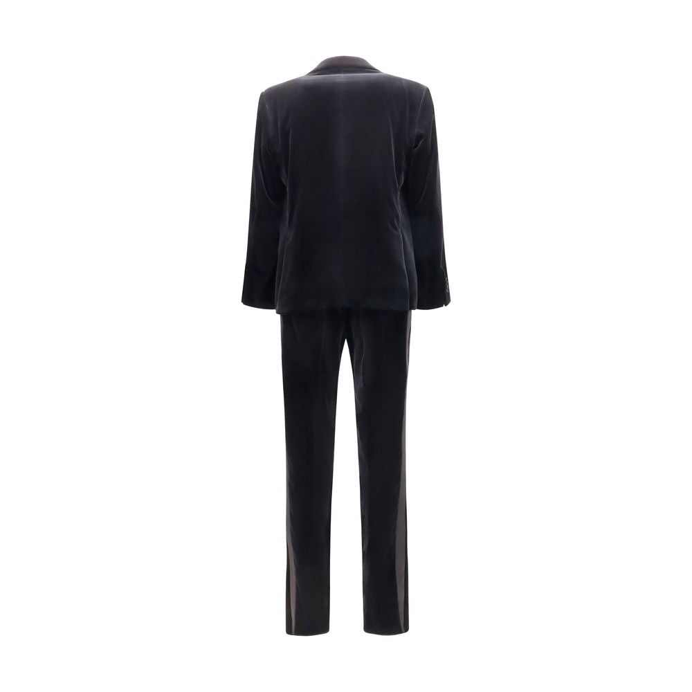 Ferragamo Black Cotton Tuxedo Ferragamo