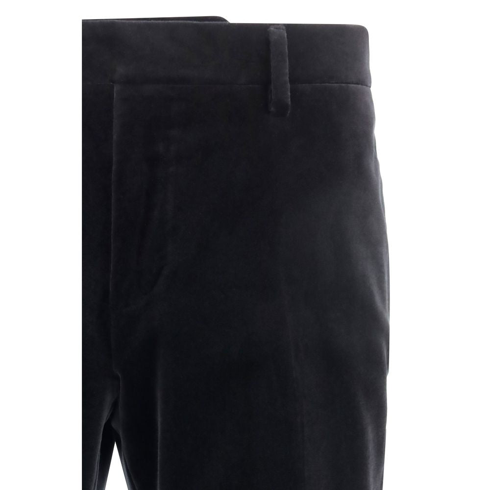 Ferragamo Black Cotton Tuxedo Ferragamo