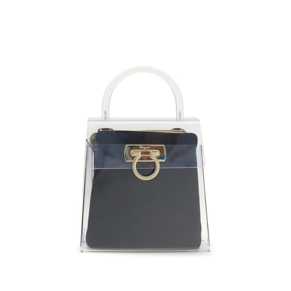 Ferragamo Black Pvc Handbag Ferragamo
