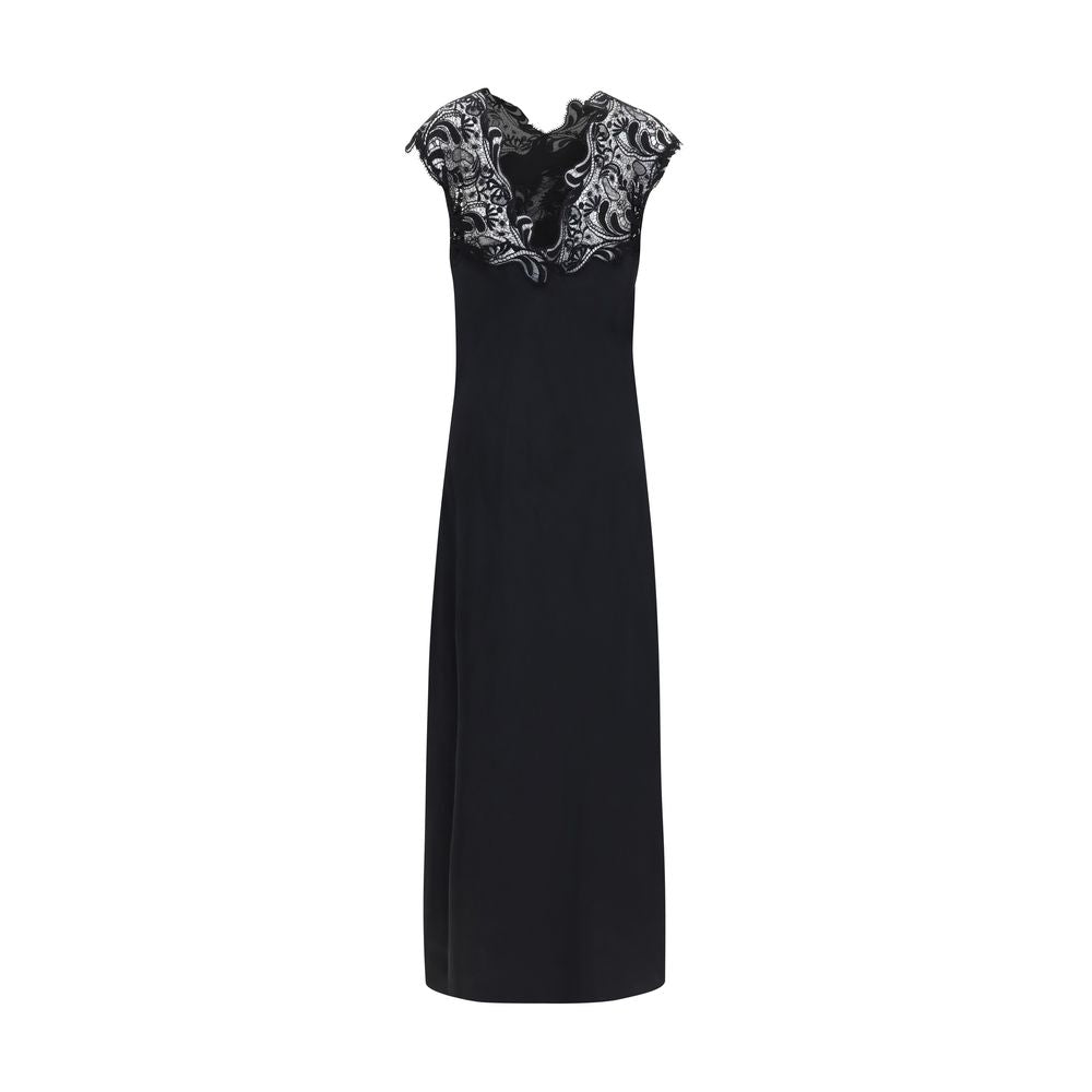 Ferragamo Black Silk Cocktail Dress Ferragamo