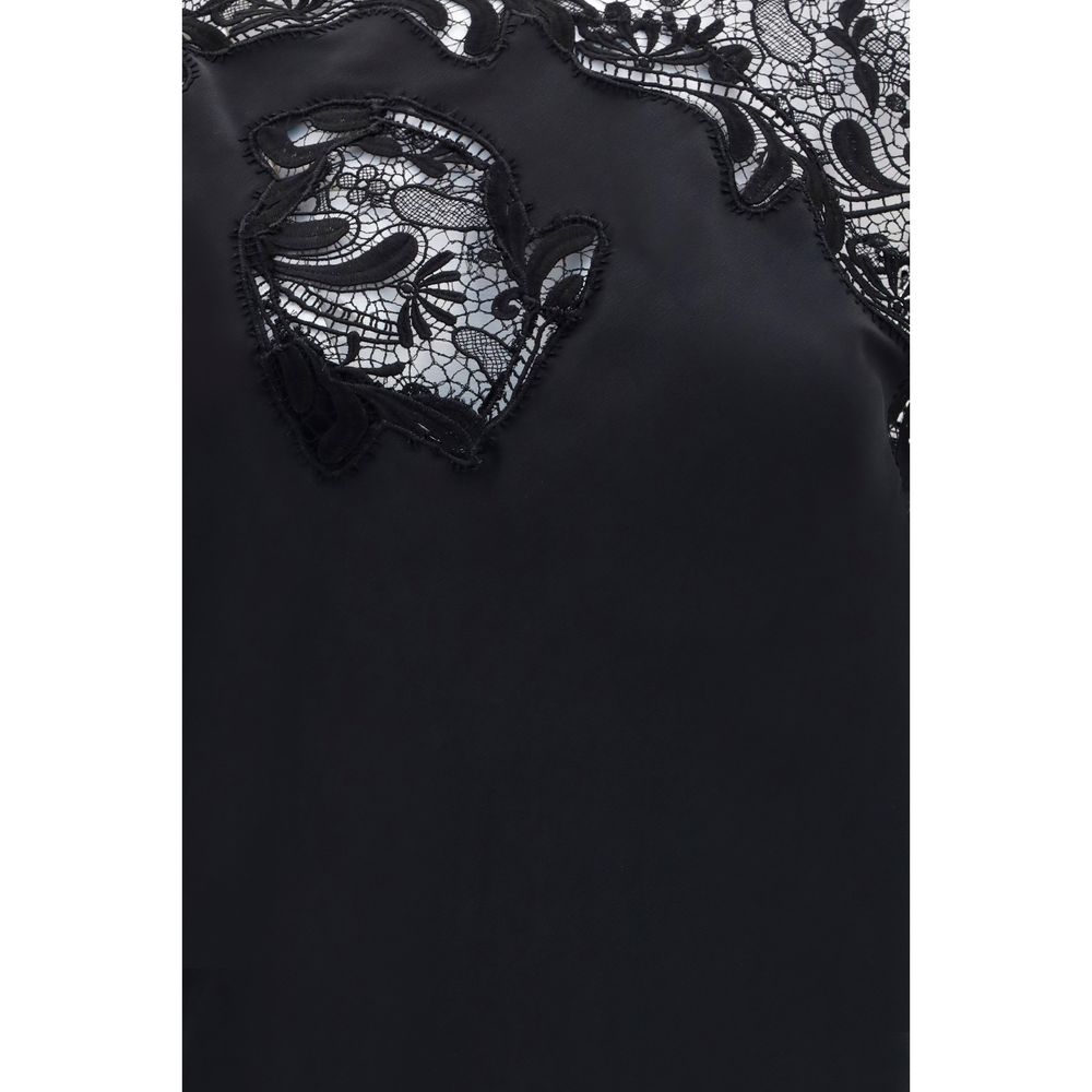 Ferragamo Black Silk Cocktail Dress Ferragamo