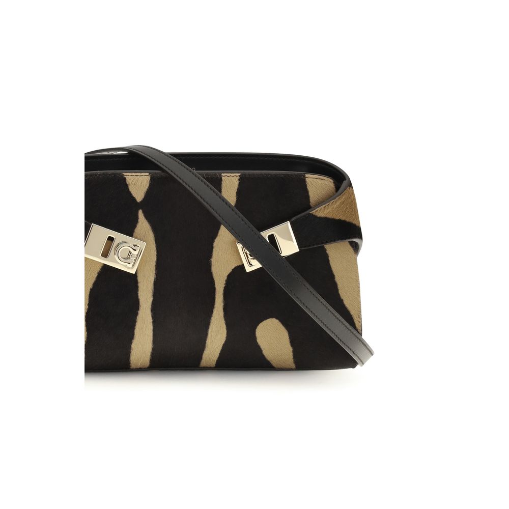 Ferragamo Brown Hair Shoulder Bag Ferragamo