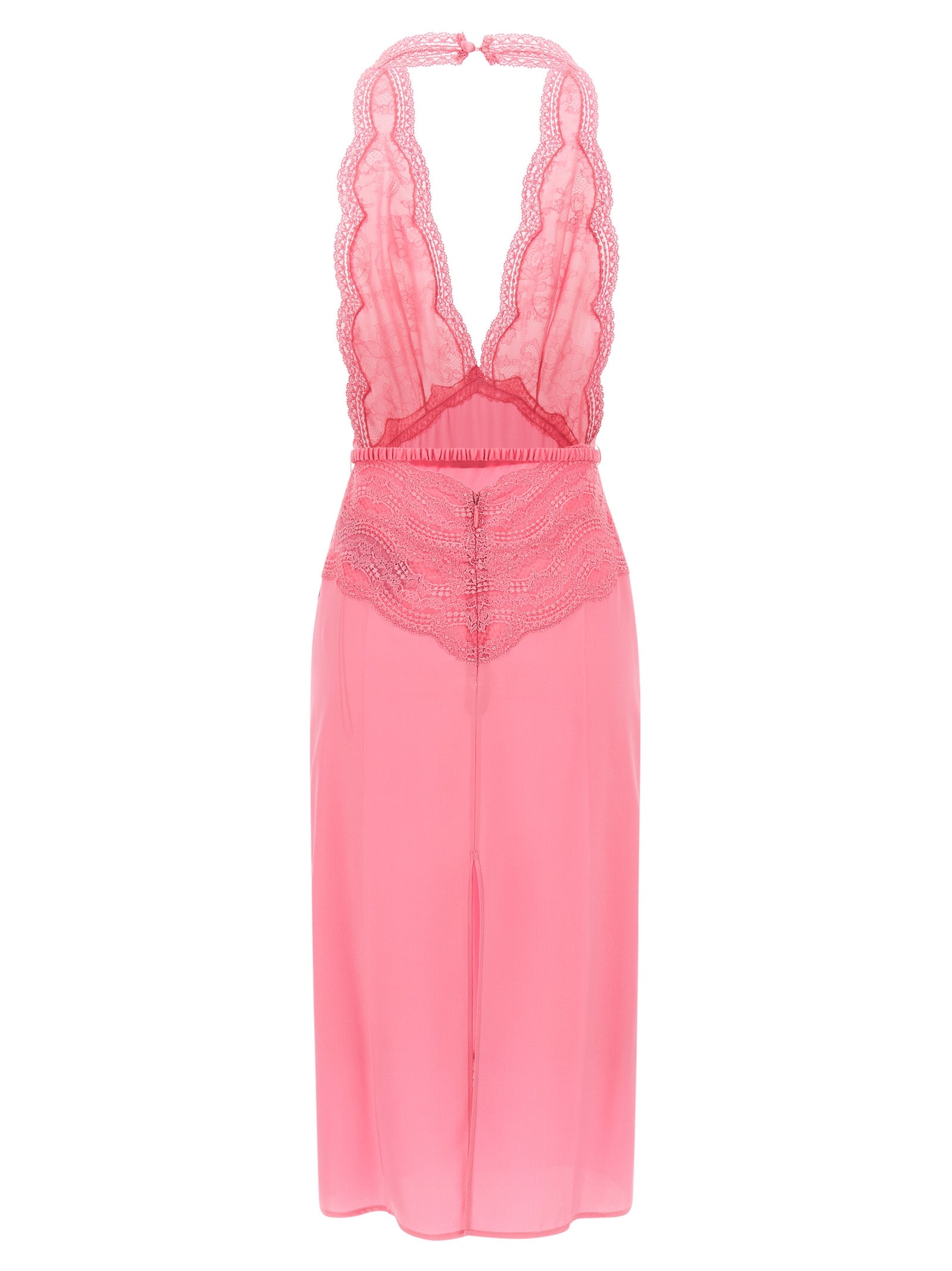 Gucci Multicolor Silk Midi Dress Gucci