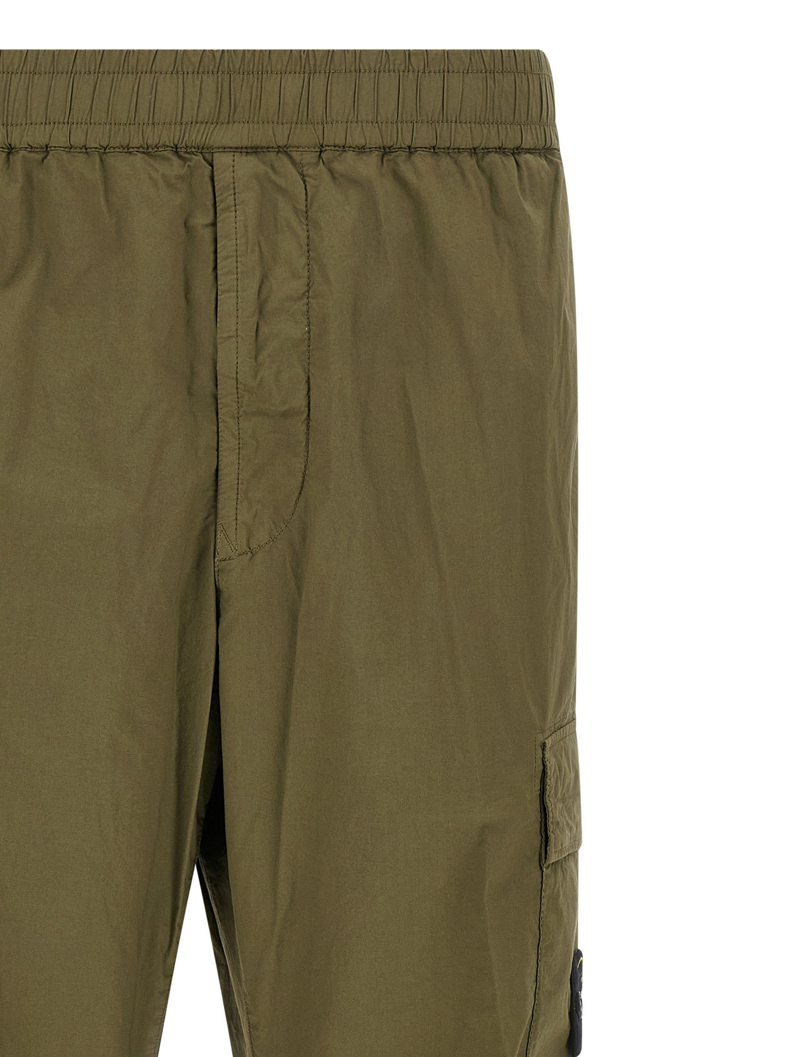 Stone Island Bicolor Cotton Cargo Pants Stone Island