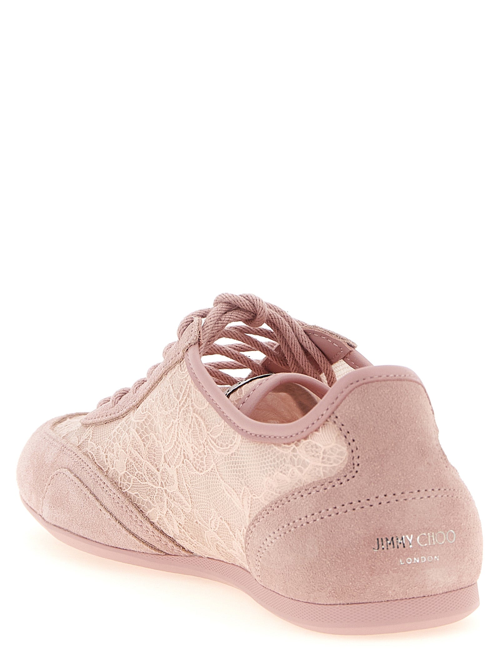 Jimmy Choo Multicolor Tencel Low Top Sneakers Jimmy Choo