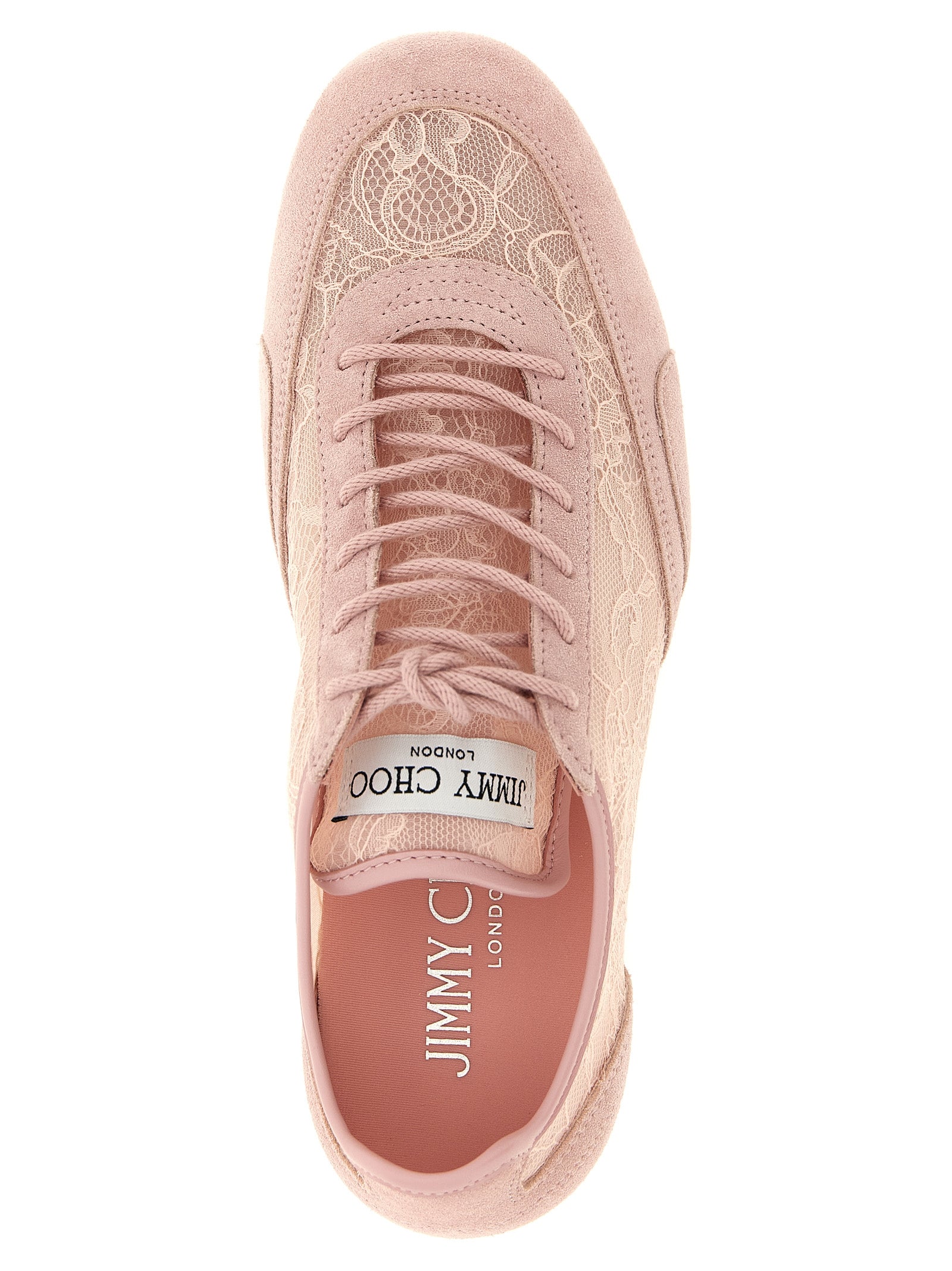 Jimmy Choo Multicolor Tencel Low Top Sneakers Jimmy Choo
