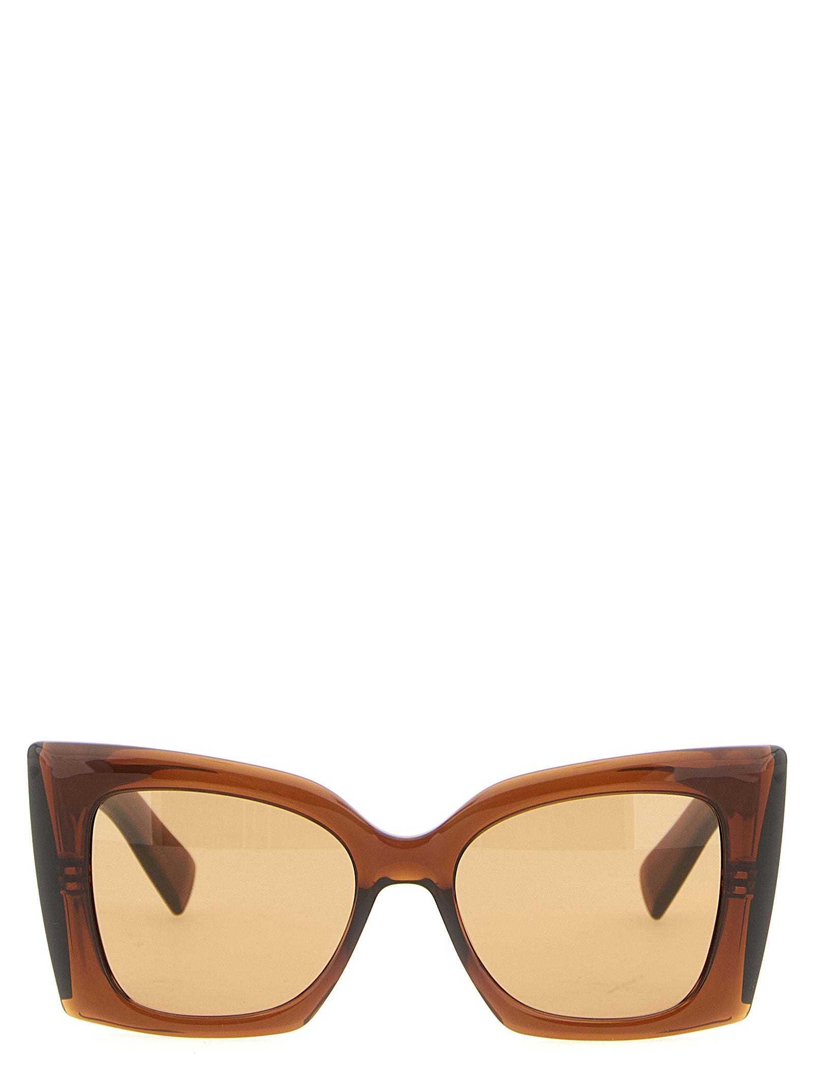 Saint Laurent Brown Acetate Sunglasses Saint Laurent