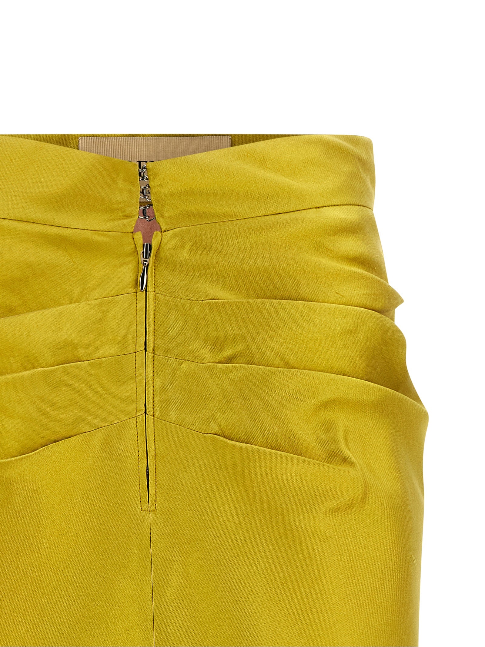 Valentino Garavani Bicolor Silk Midi Skirt Valentino Garavani