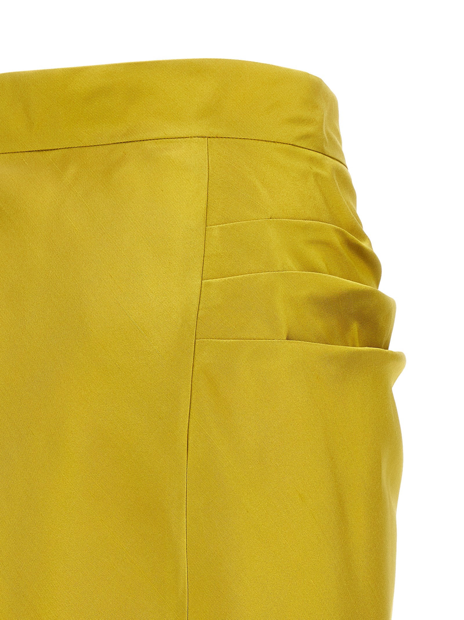 Valentino Garavani Bicolor Silk Midi Skirt Valentino Garavani