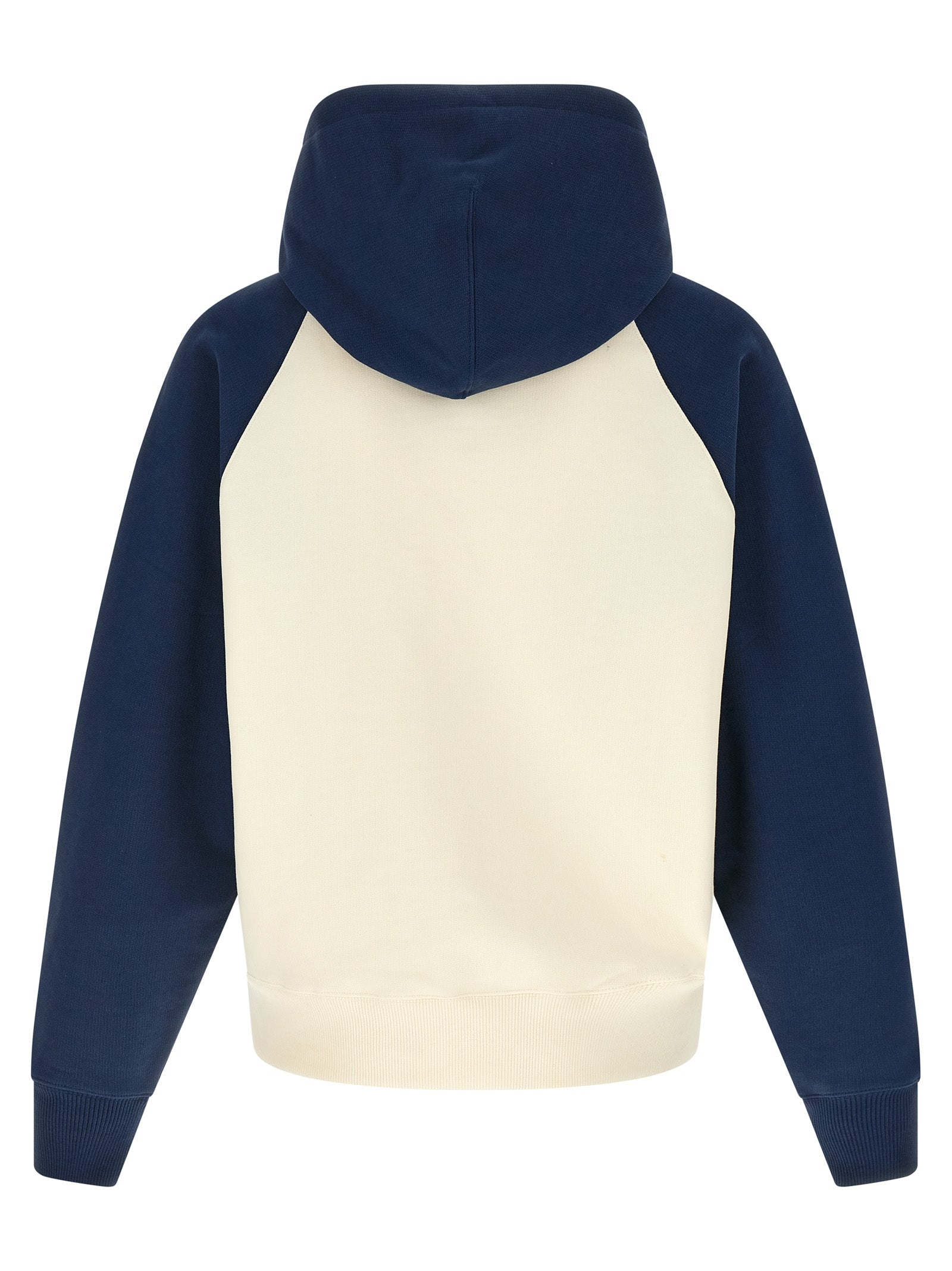Ami Paris Blue Cotton Sweatshirt Ami Paris