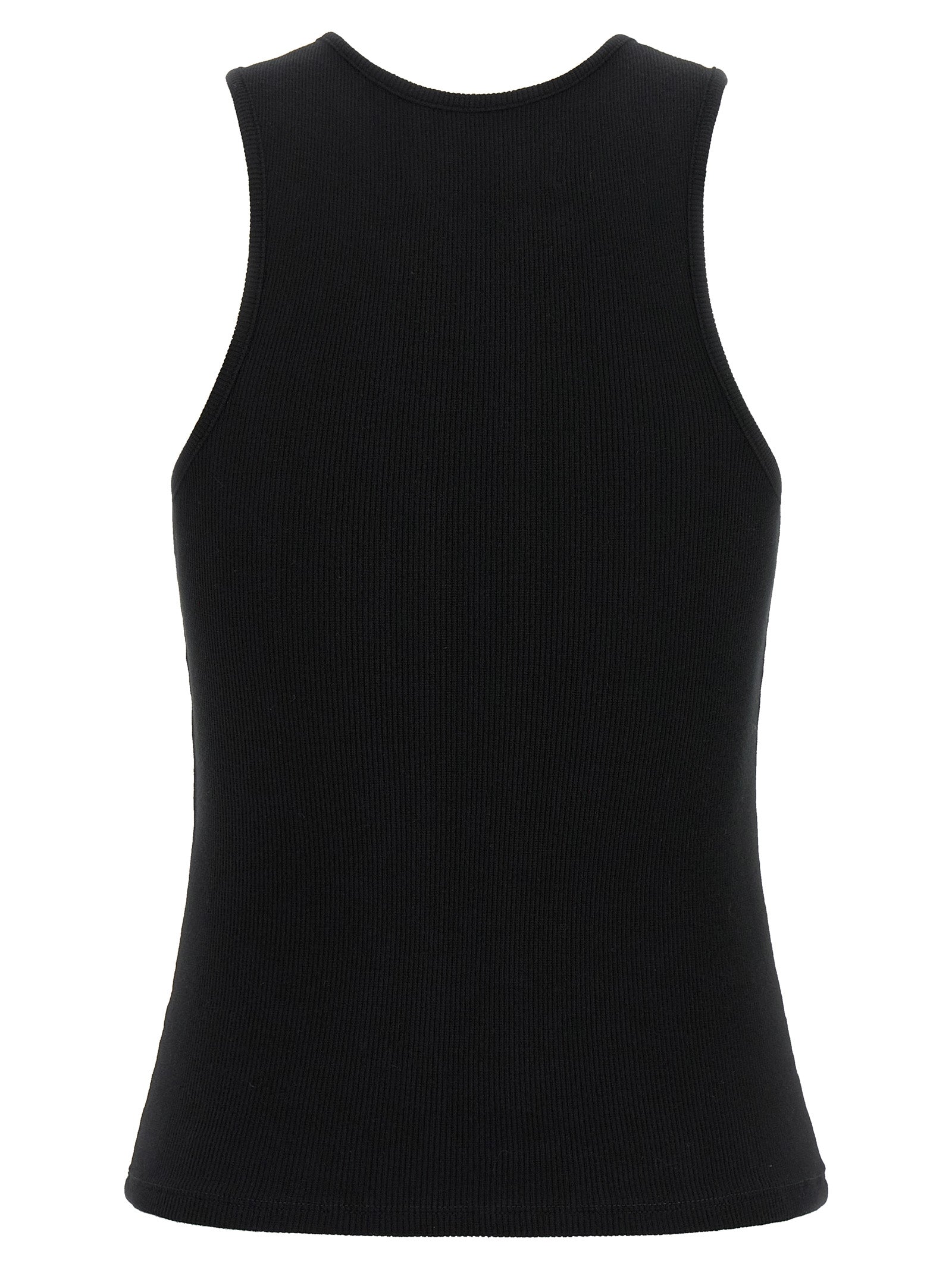 Vivienne Westwood Black Cotton Sleeveles T-Shirt Vivienne Westwood