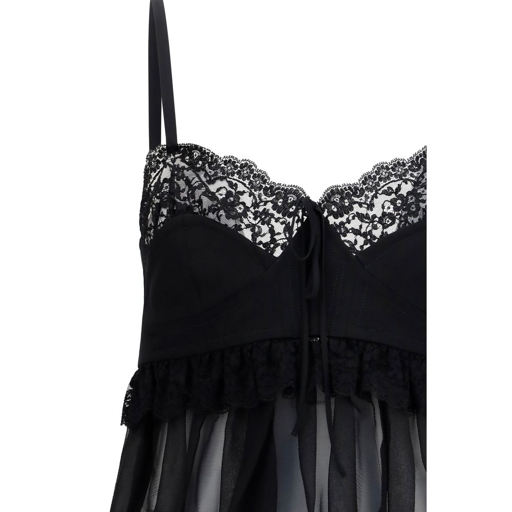 Chloé Black Silk Blouse Chloé