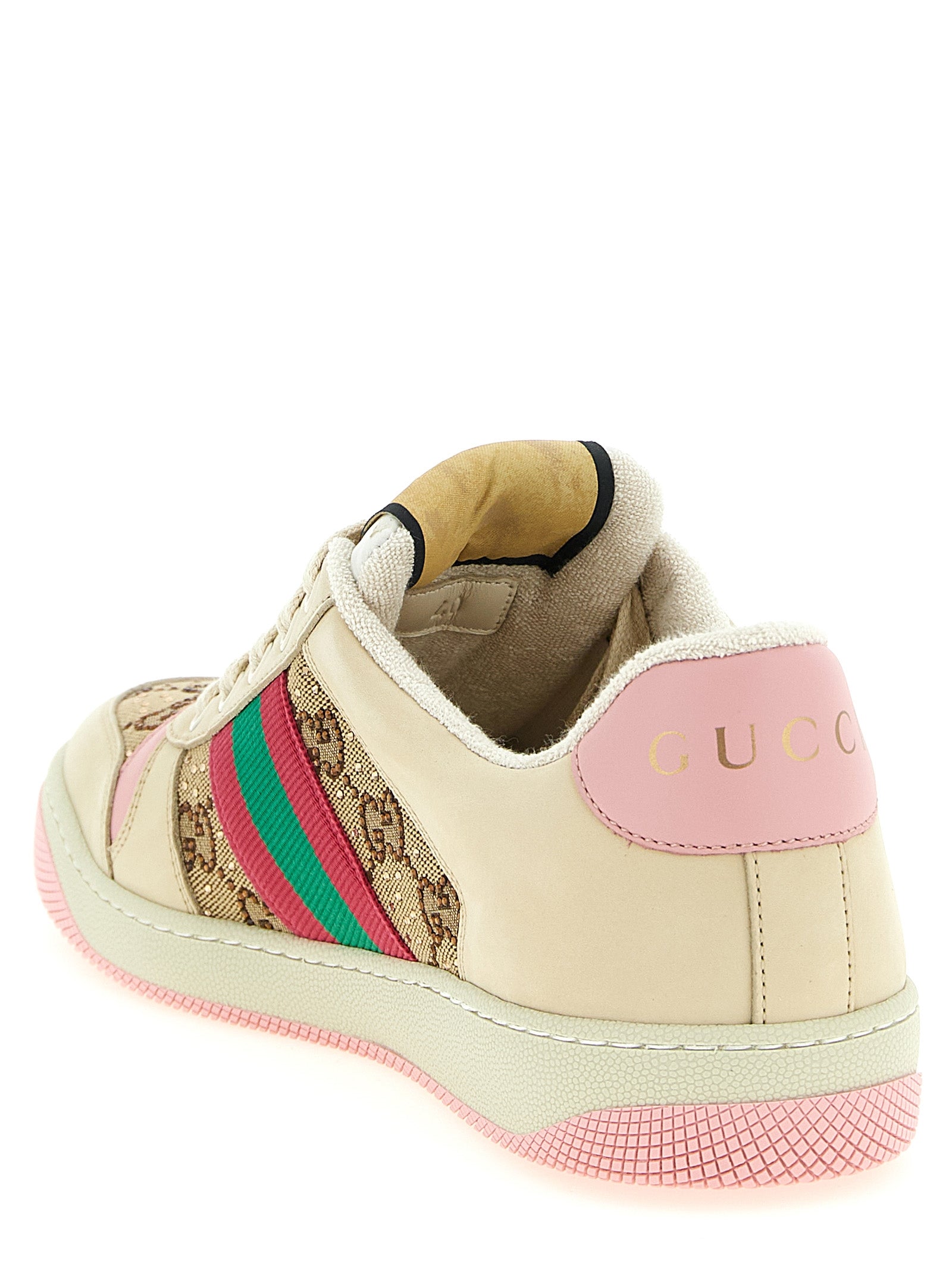 Gucci Multicolor Calfskin Low Top Sneakers Gucci