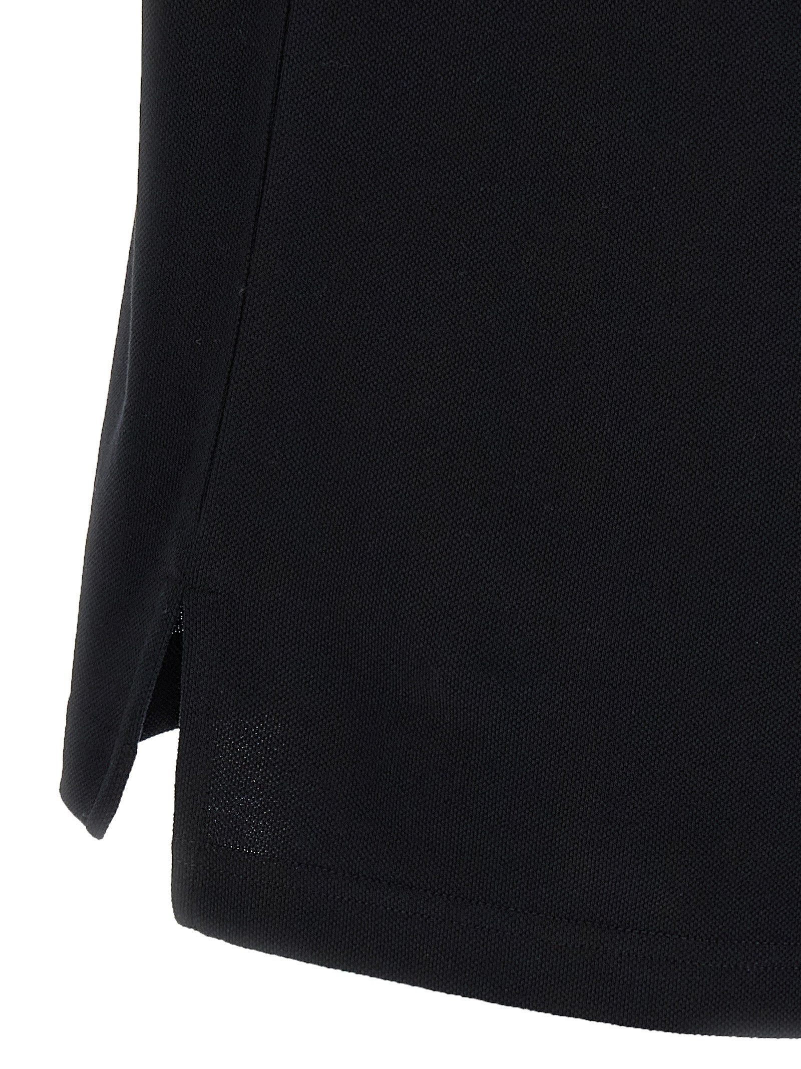 Moschino Black Cotton Polo Shirt Moschino