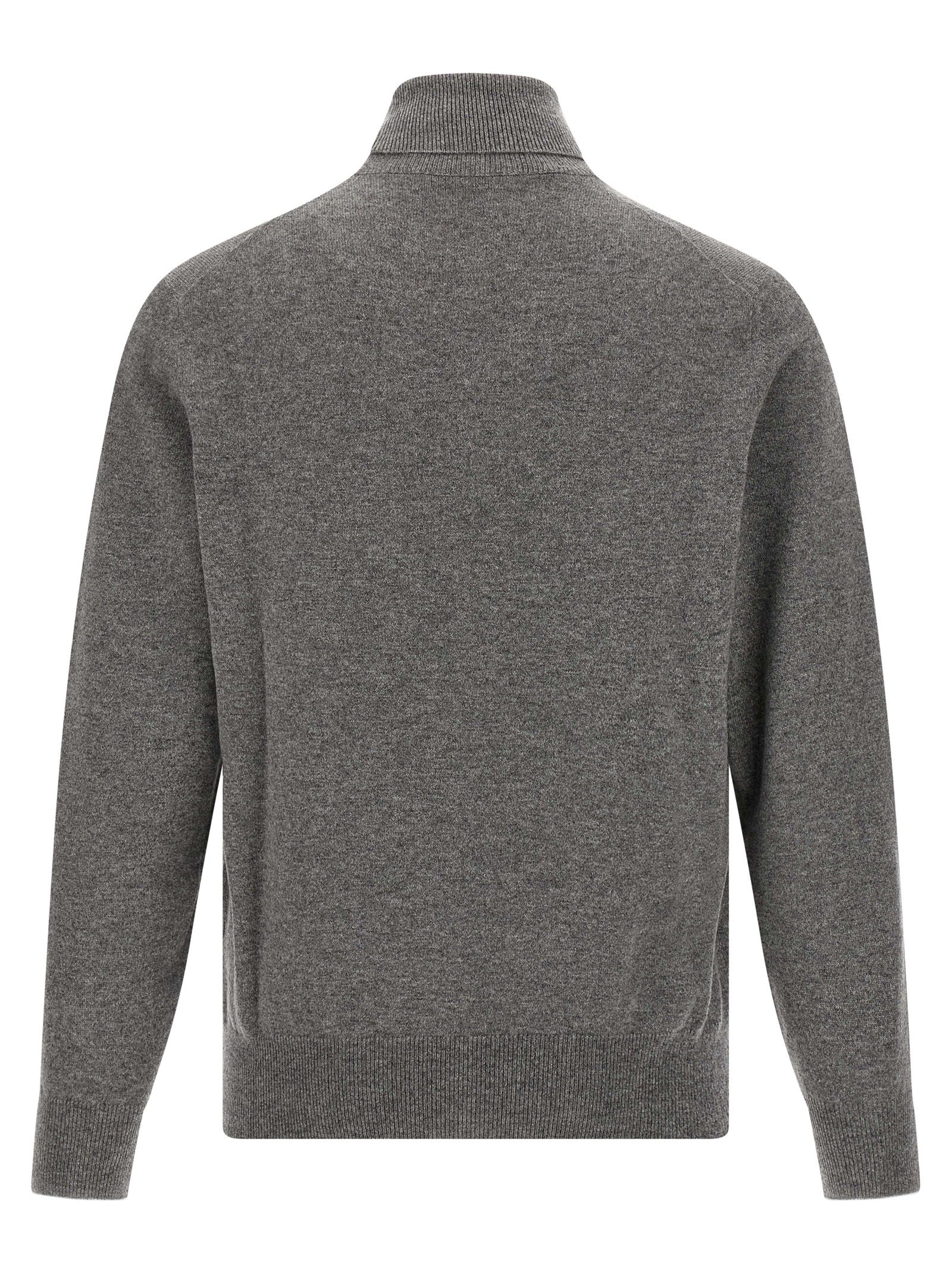 Brunello Cucinelli Gray Cashmere Cardigan Brunello Cucinelli