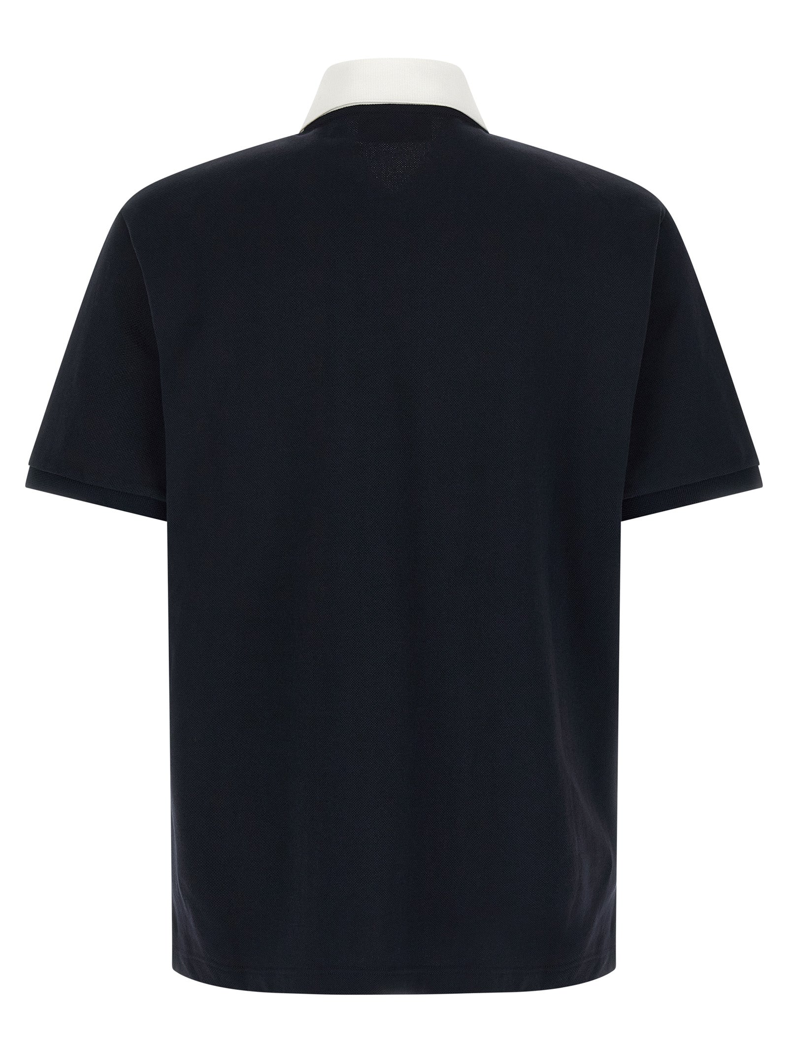 Gucci Blue Cotton Polo Shirt Gucci