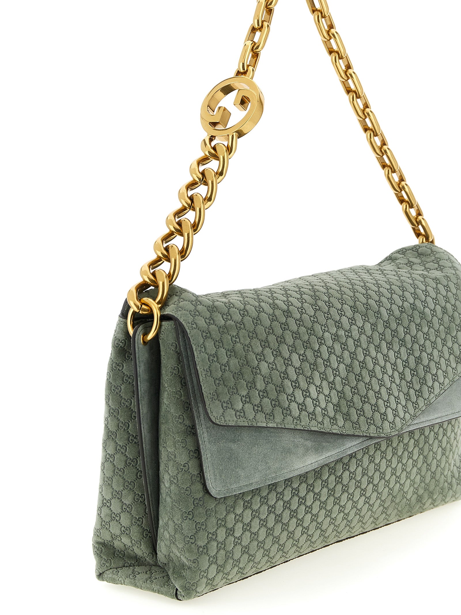 Gucci Bicolor Calfskin Shoulder Bag Gucci
