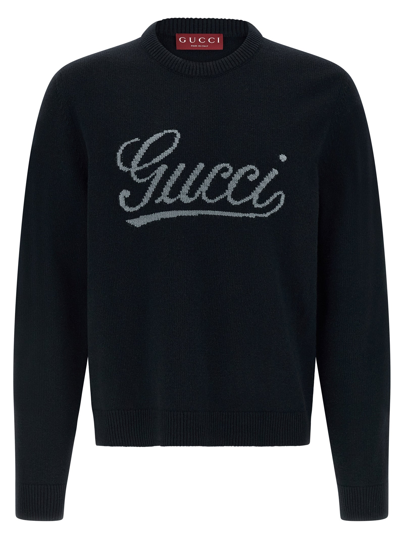 Gucci Blue Wool Cardigan Gucci