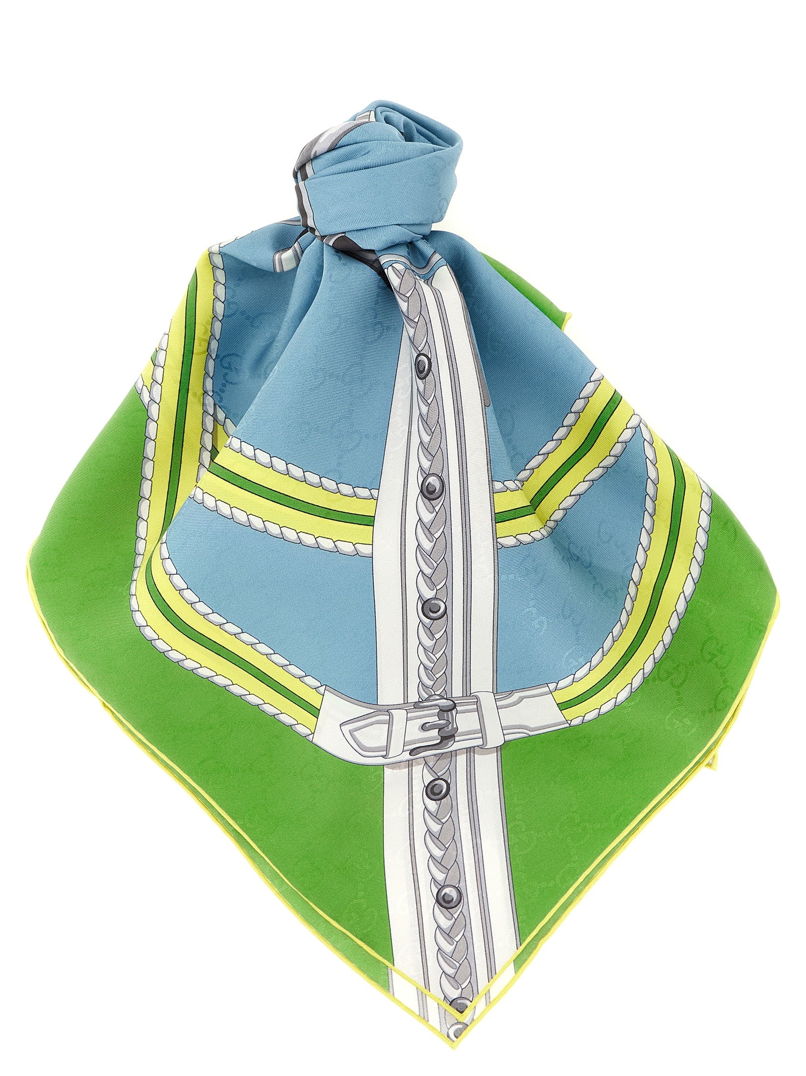 Gucci Multicolor Silk Scarf Gucci