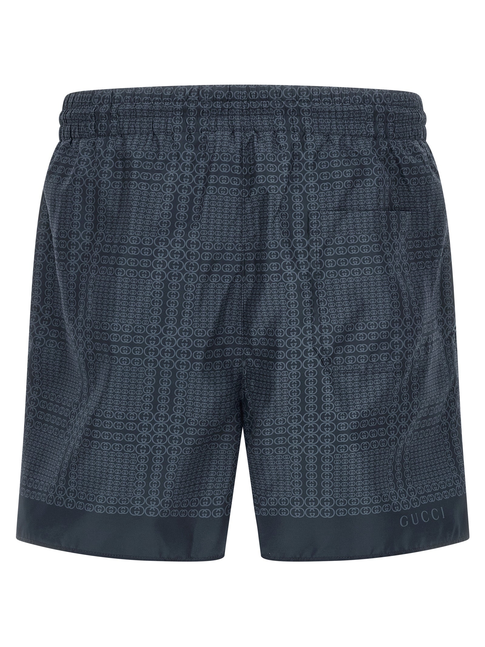 Gucci Blue Polyester Swim Shorts Gucci