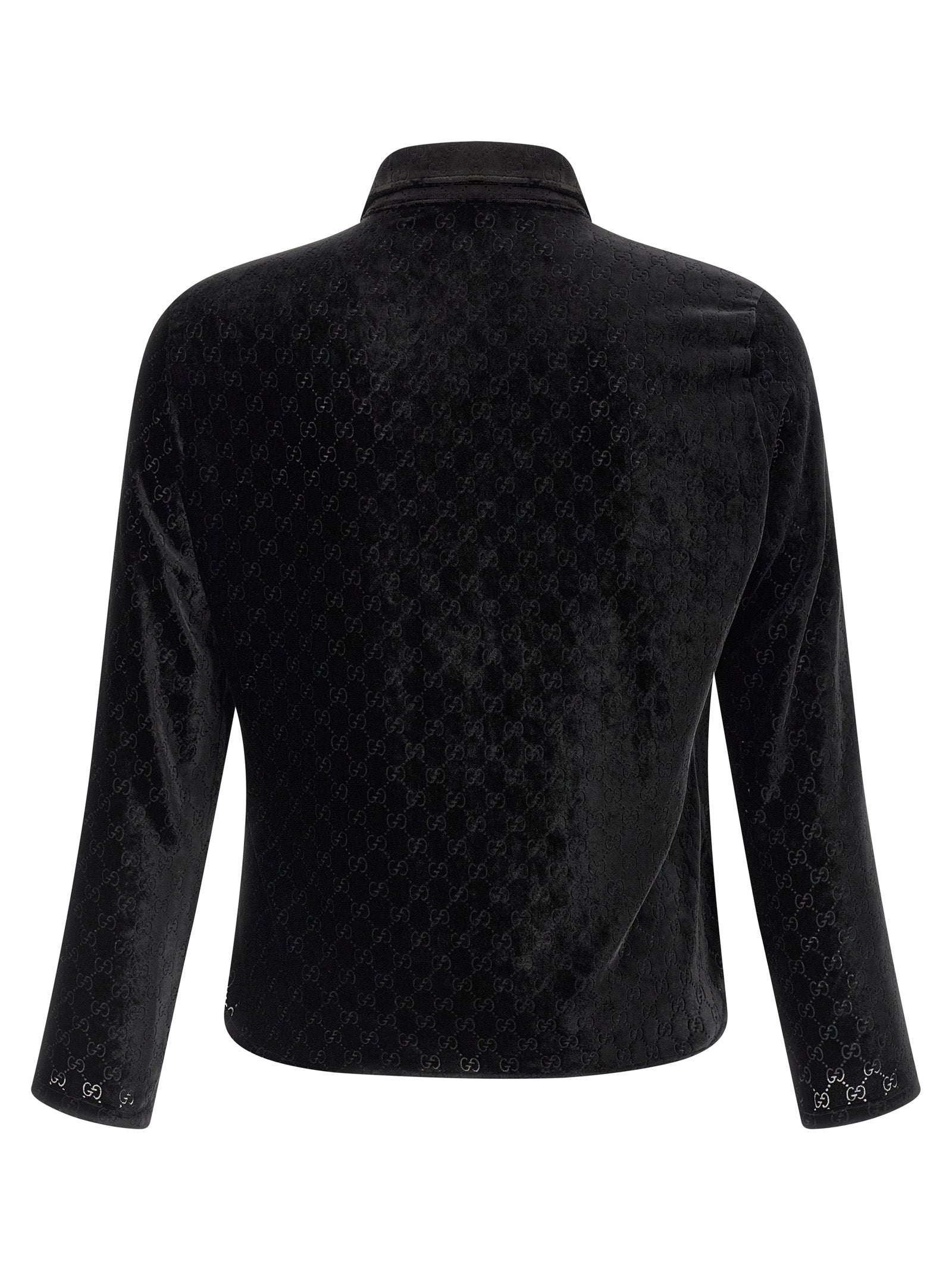 Gucci Black Viscose Blouse Gucci