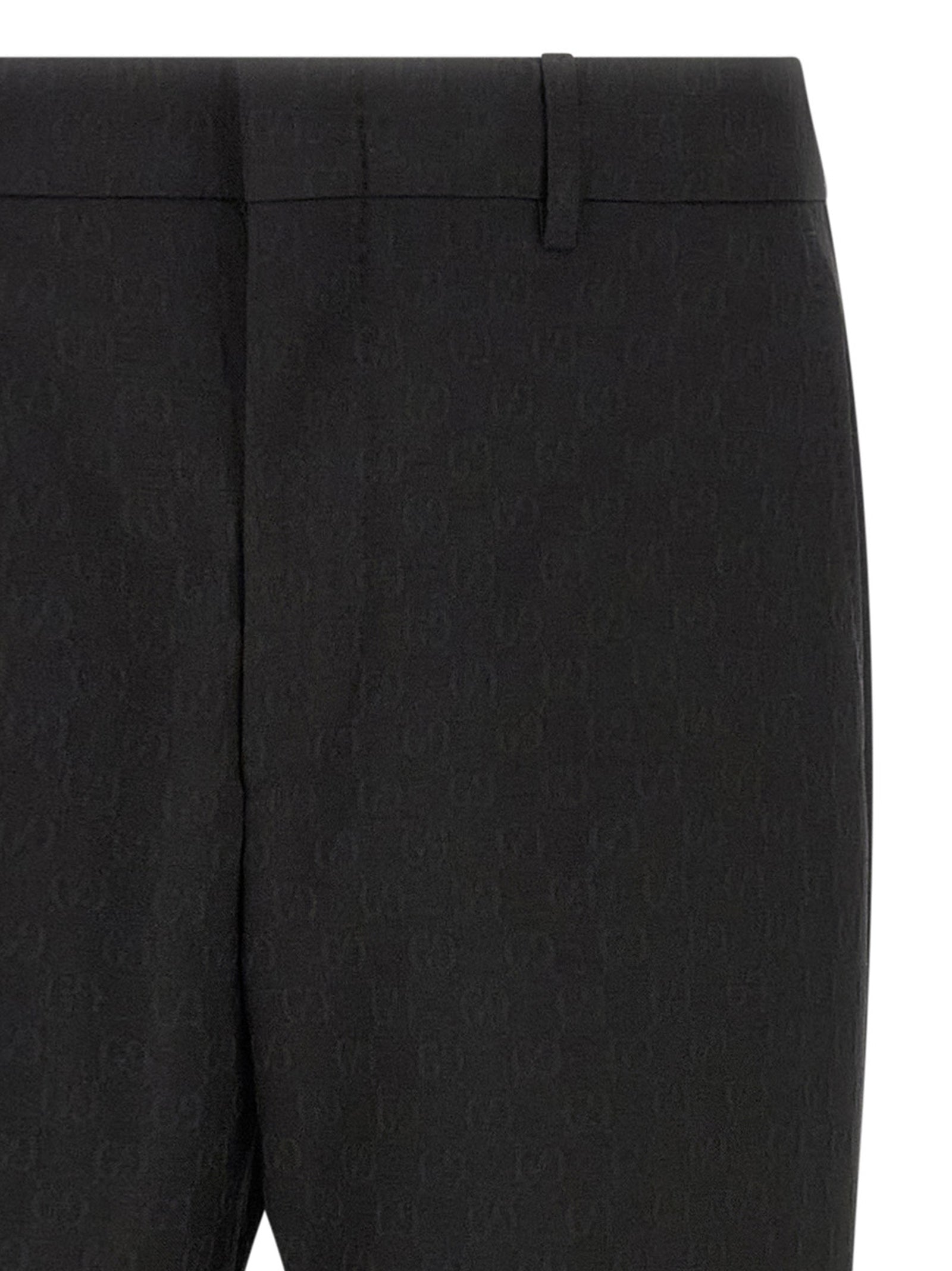 Gucci Black Polyester Dress Pants Gucci